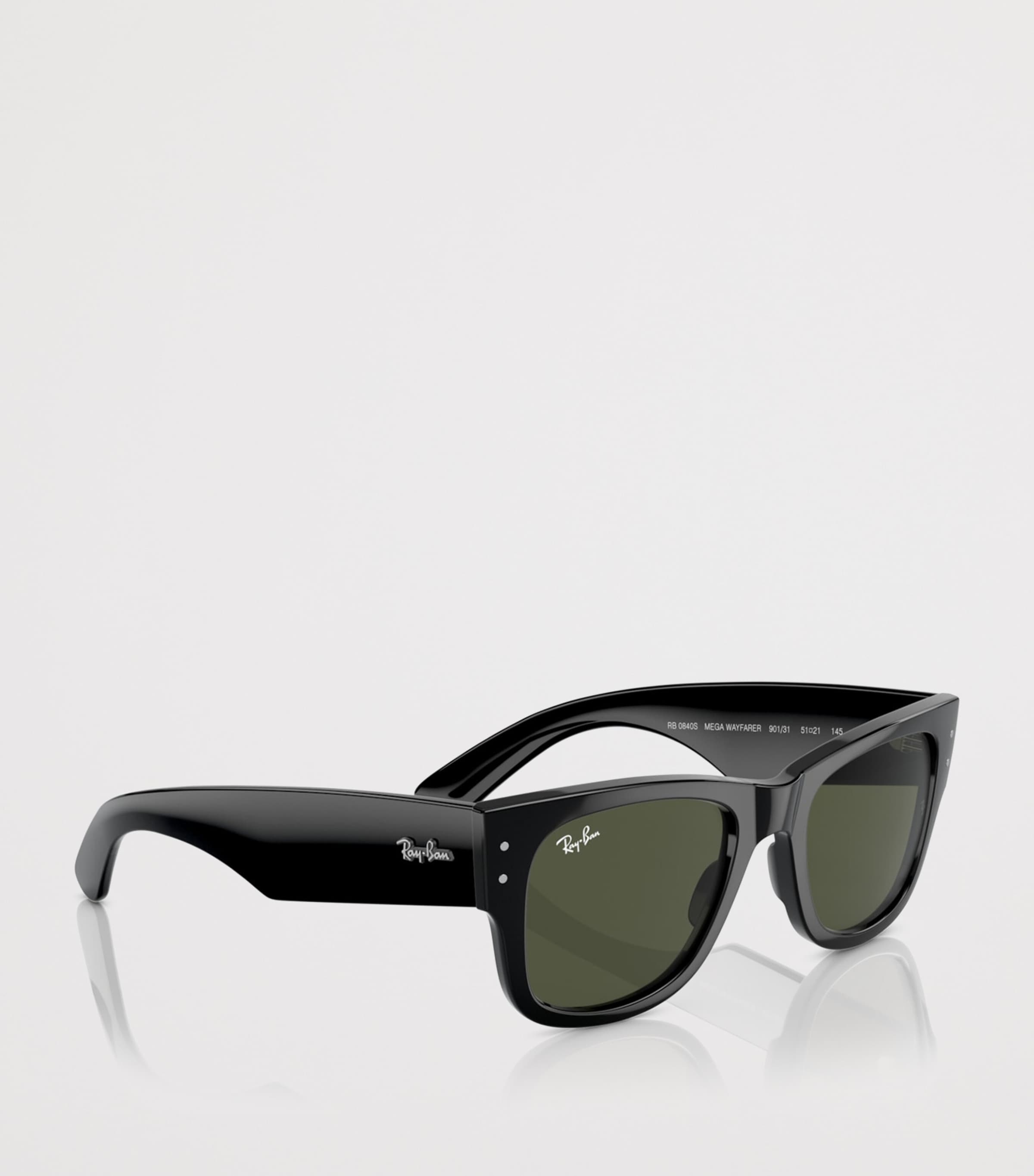 Ray-Ban Mega Wayfarer Sunglasses Black Image 5