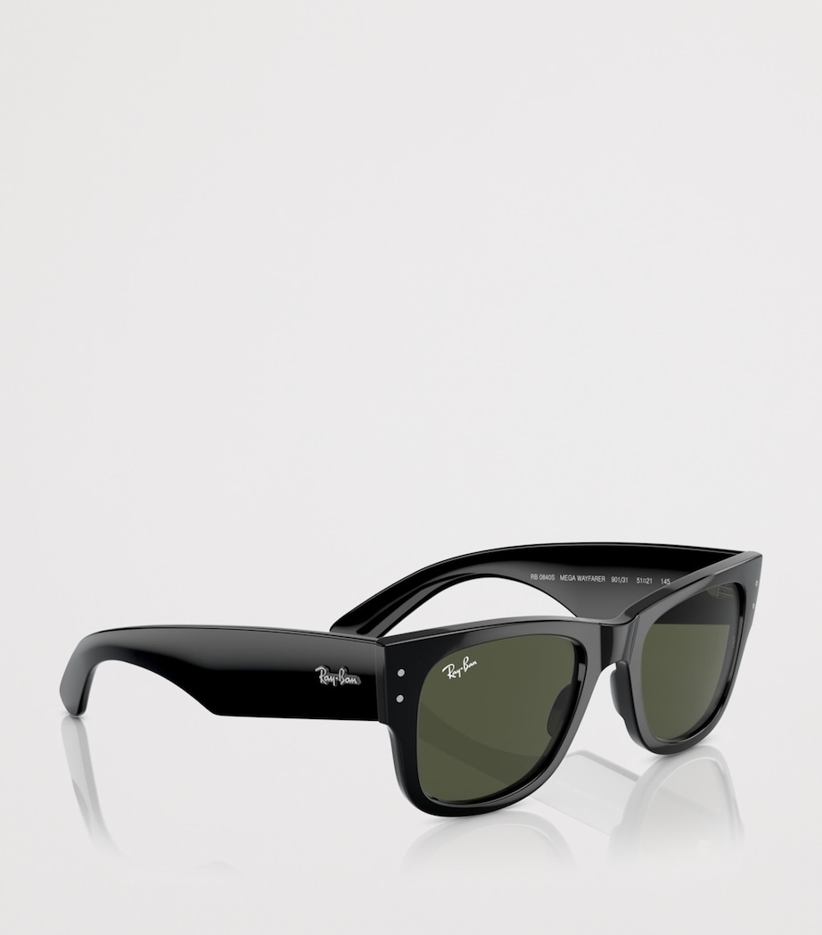 Ray-Ban Mega Wayfarer Sunglasses Black Image 5