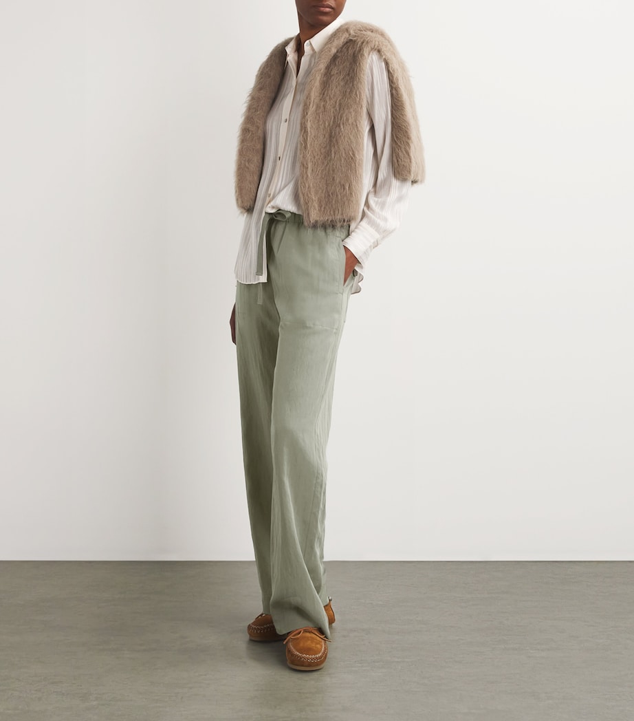 Utility Drawstring Trousers 380SMK SMOKY MOSS Image 2