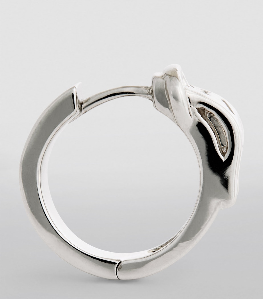 Bobby Hoop Earrings P019 PLATINUM Image 4