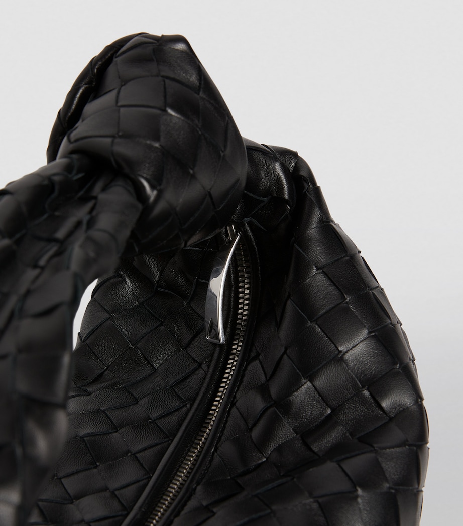 Teen Leather Jodie Bag BLACK-SILVER Image 6