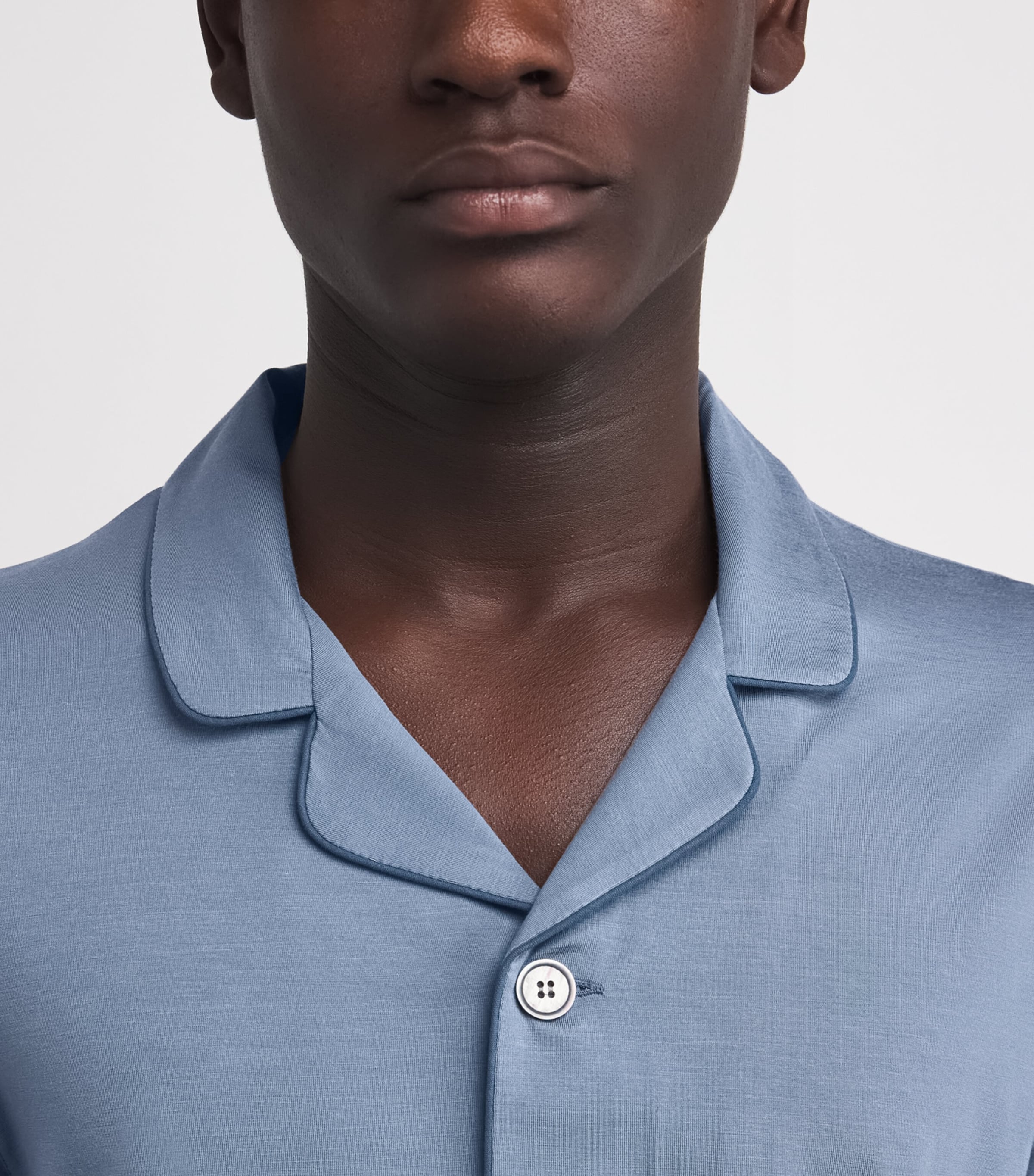 Micro Modal Basel Pyjama Set 022BLU Image 4