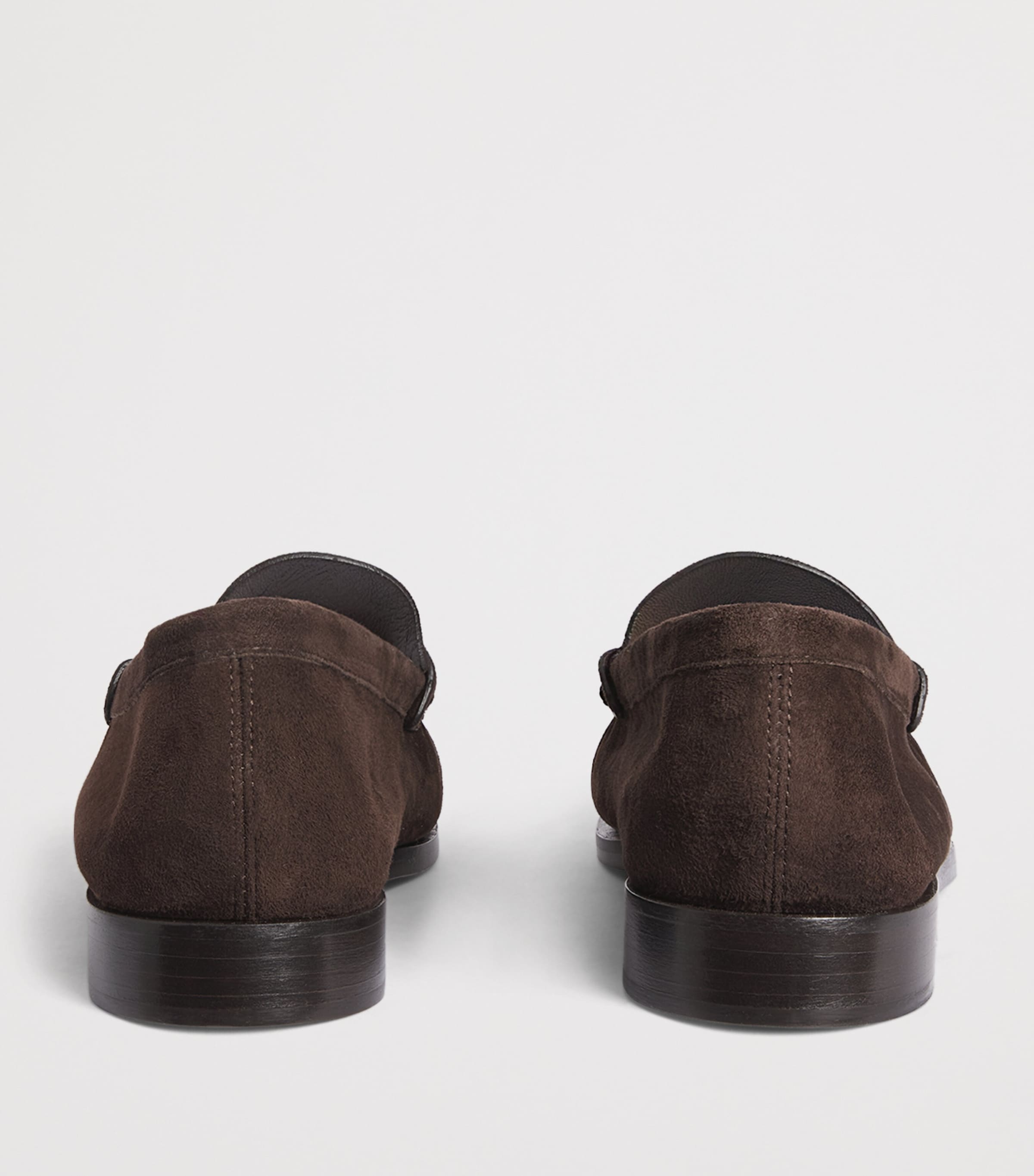 Max Mara Suede Loafers Dark Brown Image 5