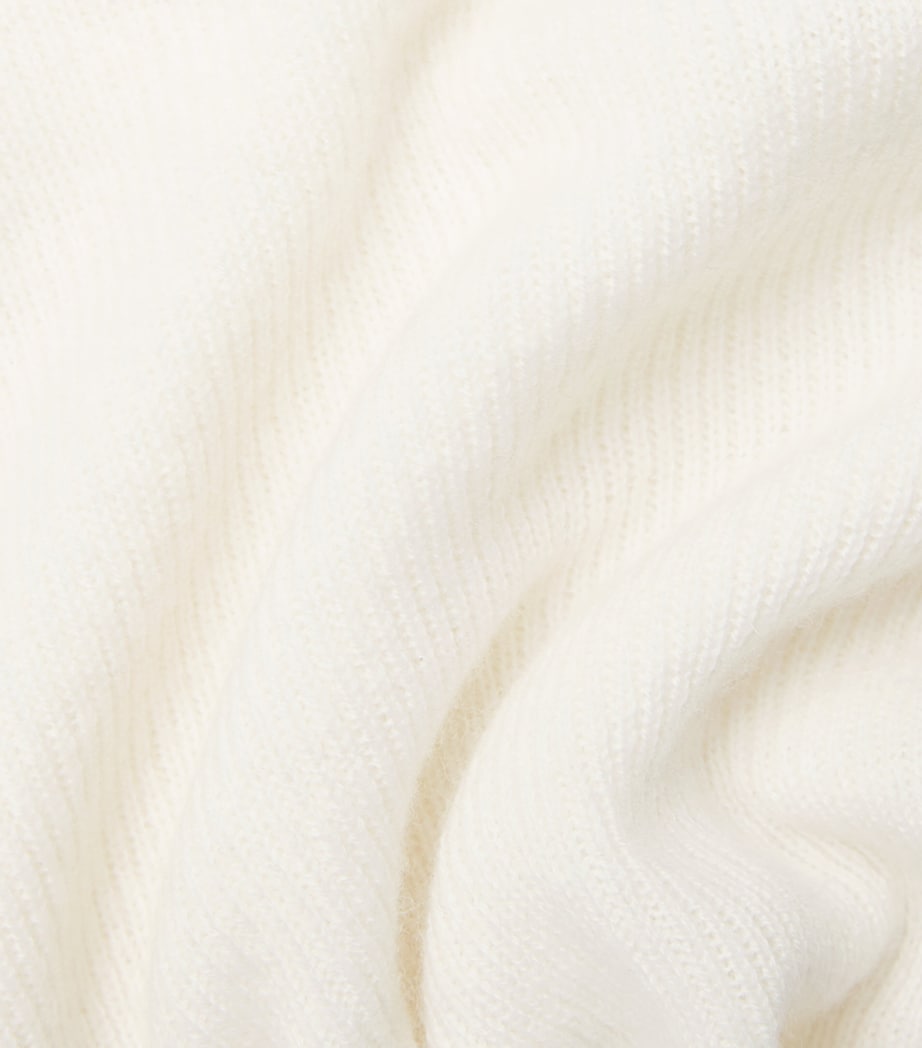 Wool-Cashmere Sleeveless Top CHALK Image 5