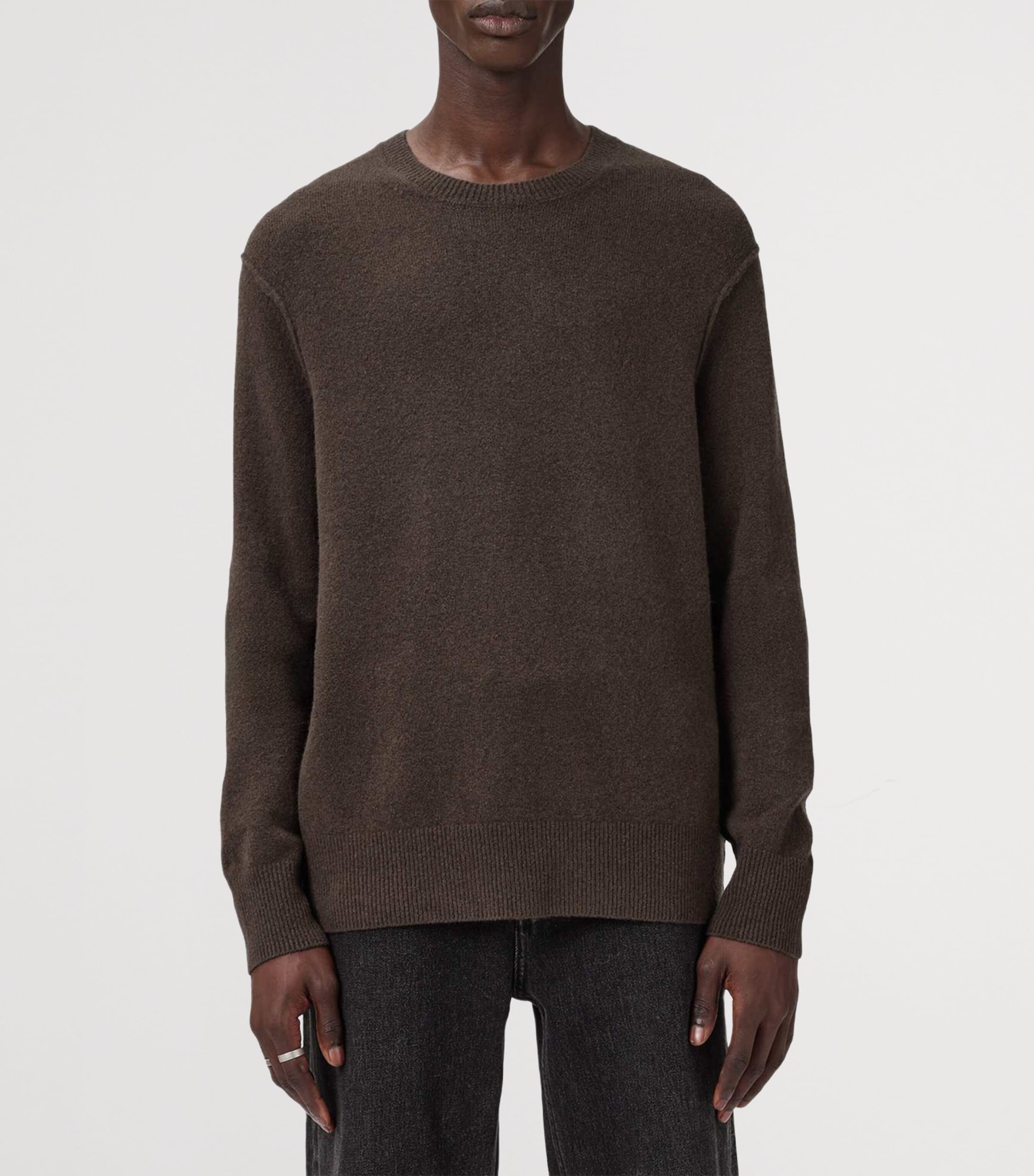 Crew-Neck Statten Sweater MOLE BROWN Image 4