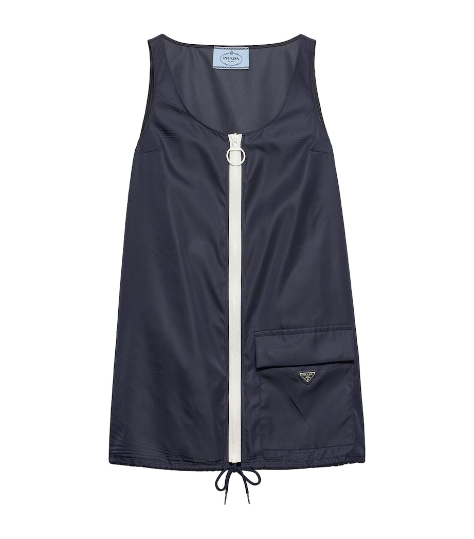 Re-Nylon Triangle Mini Dress F0SVF Image 1