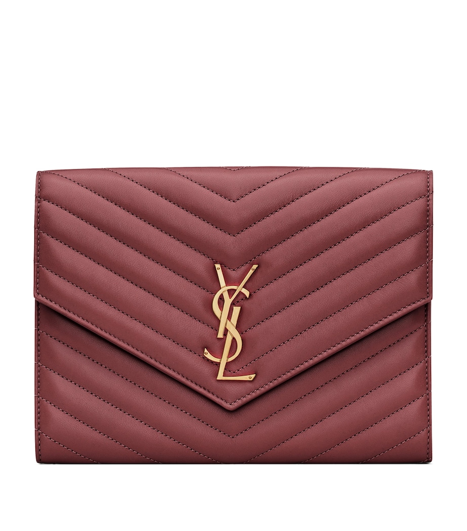 Small Monogram Matelassé Envelope Pouch 6592 Image 1
