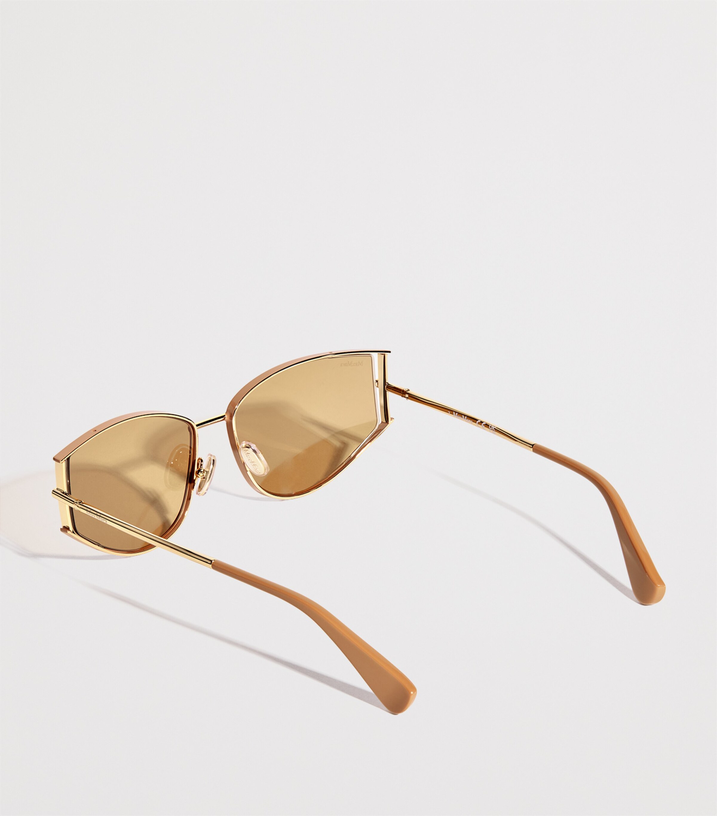 Cat-Eye Sunglasses CAMEL Image 3