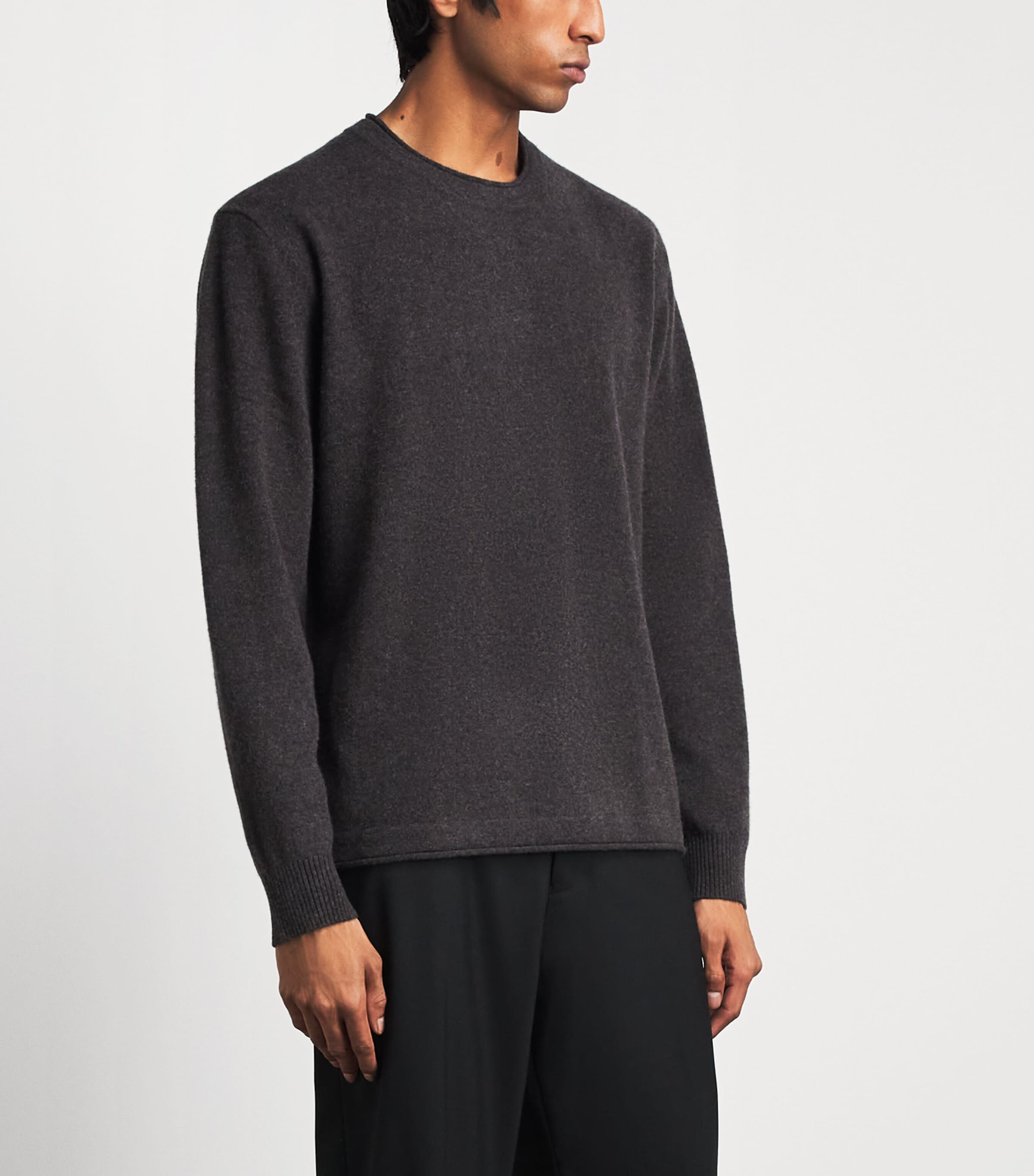NN.07 Mens Wool Sammy Sweater Earth Mel Image 4