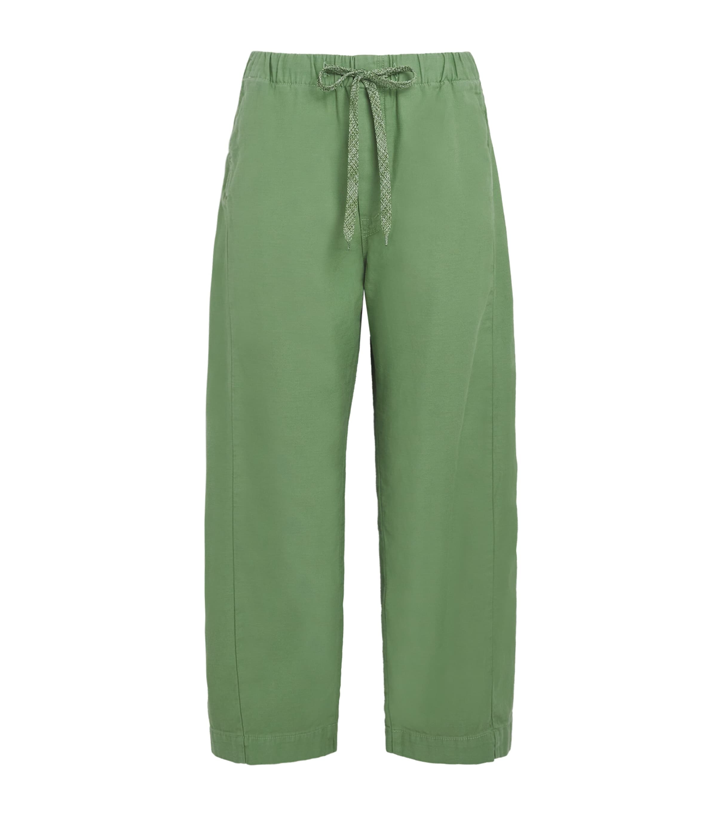 Mother The Drawn Half-pipe Ankle Pants In Green