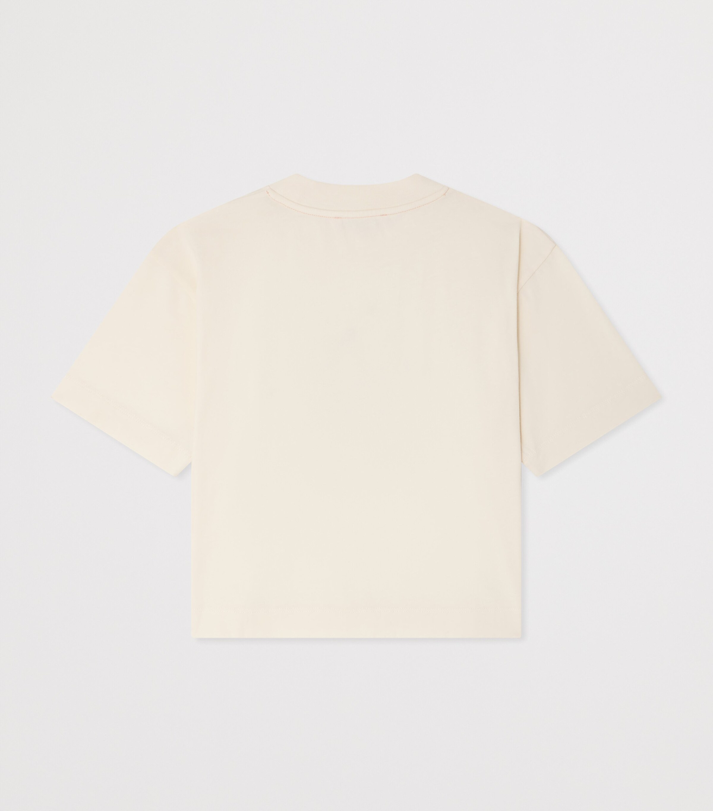 Bonpoint Cotton Lele T-Shirt (10-14 Years) Upb Blanc Lait Image 2