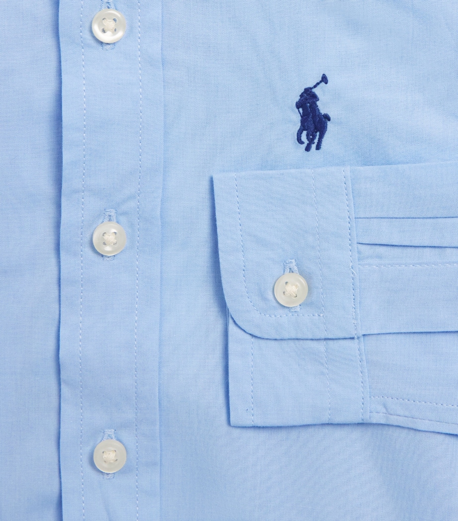 Ralph Lauren Kids Oxford Shirt (3-24 Months) Austin Blue Image 3