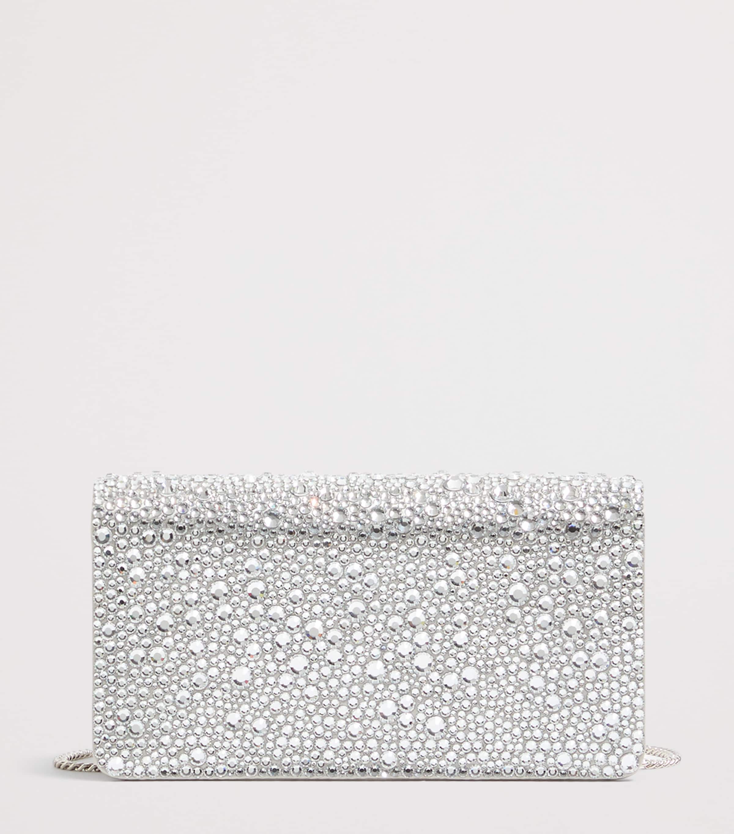 Mini Embellished VLogo Signature Shoulder Bag C9F Image 4