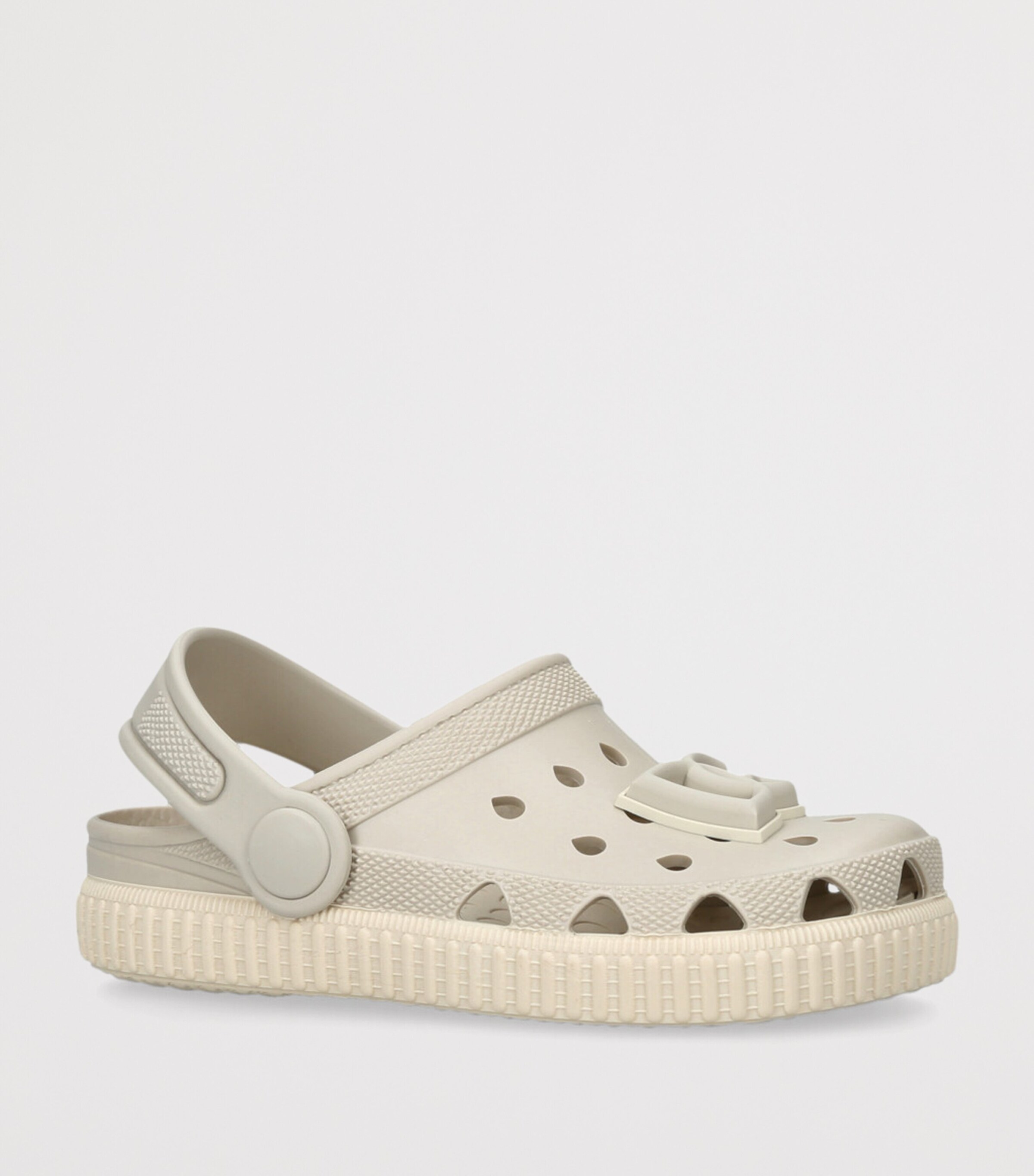 Dolce&Gabbana Kids Logo Clogs Beige Image 3