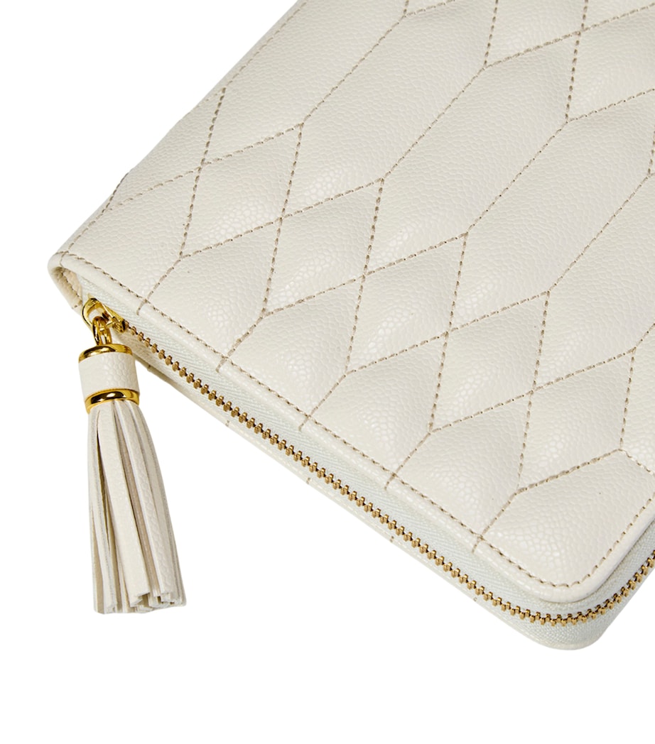 WOLF Large Lauren Portfolio Jewellery Case Ivory Image 6