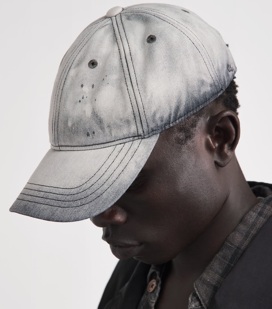 Our Legacy Distressed Baseball Cap Octo Wash Image 2