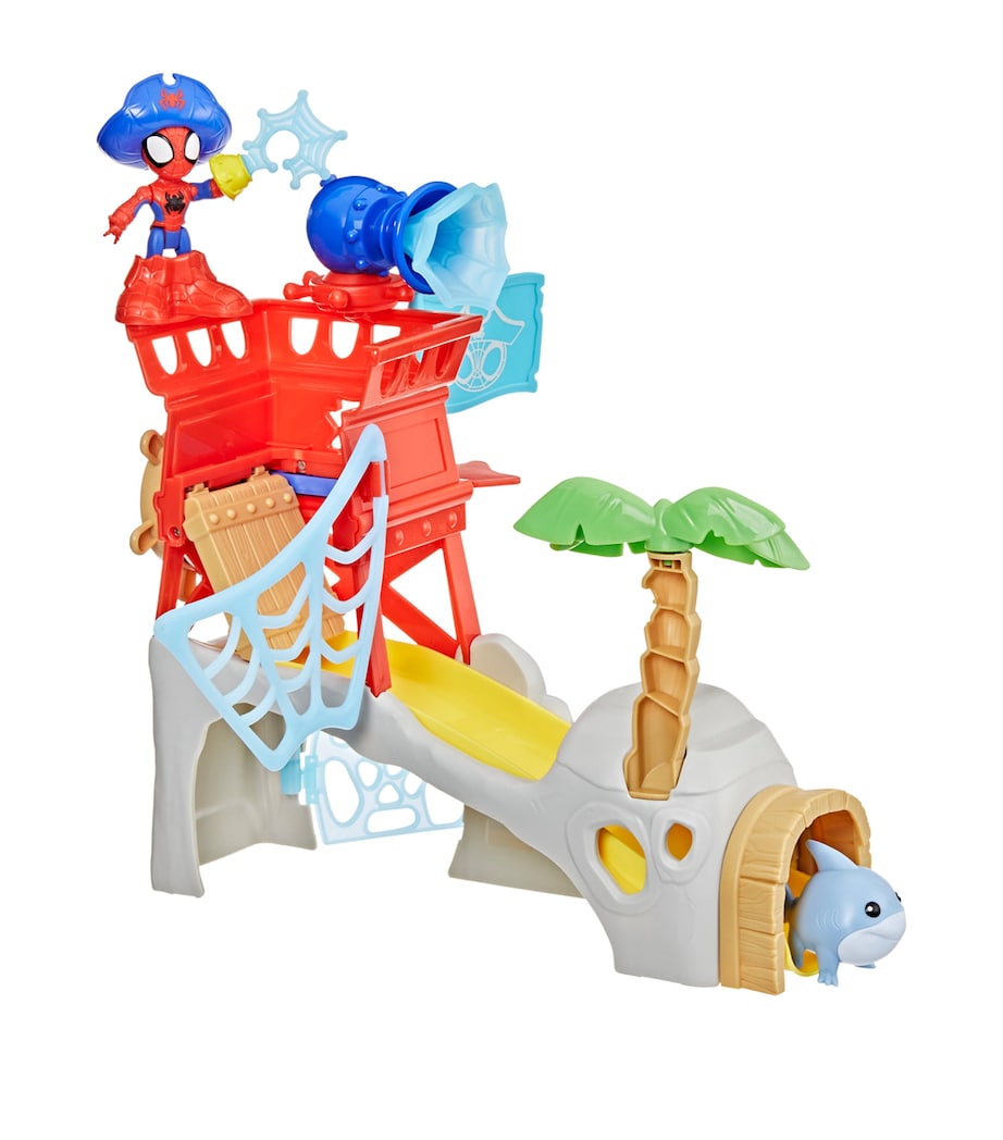 Spider-Man Water-Webs Spidey Island Playset MULTI Image 4
