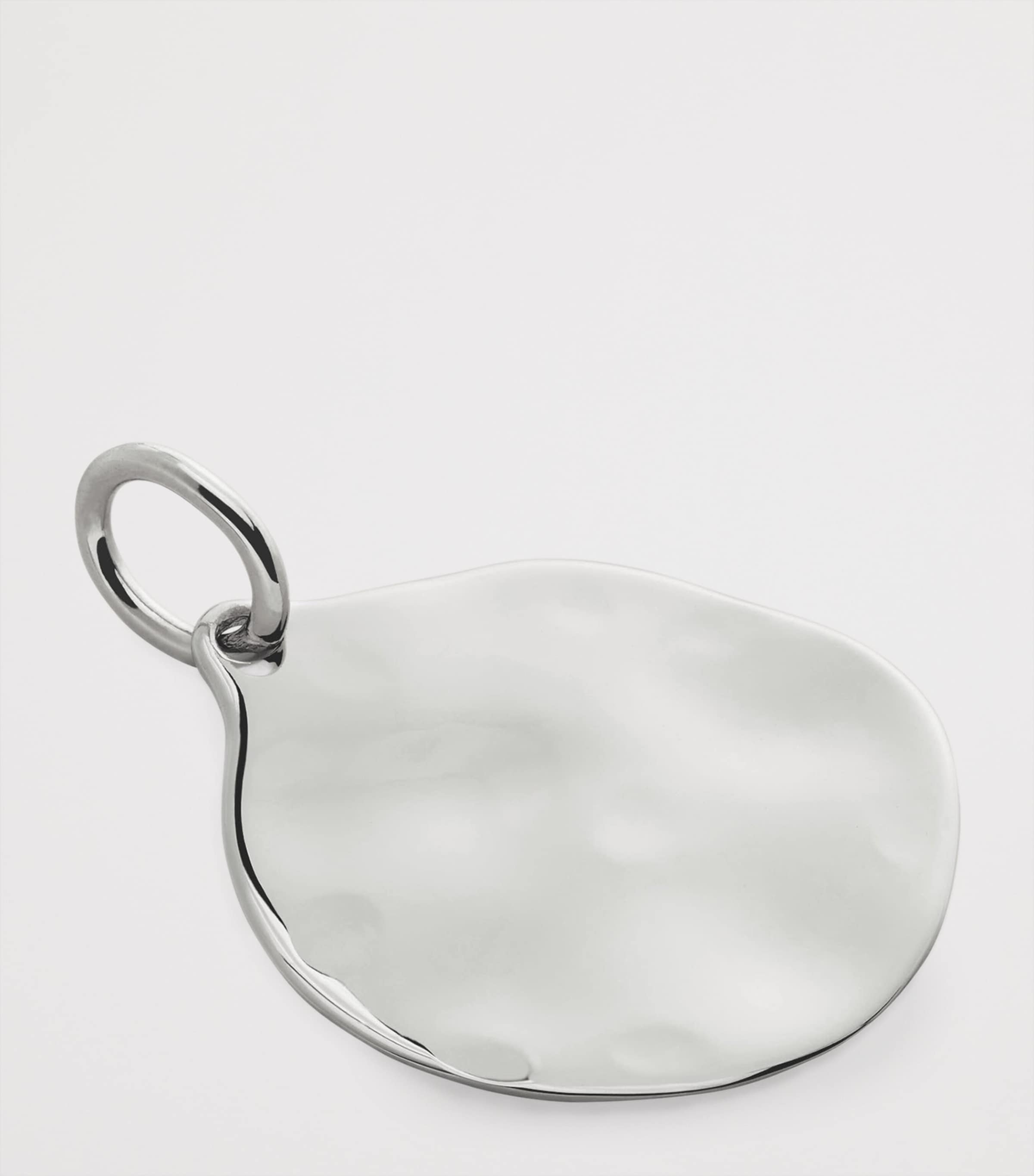 Monica Vinader Sterling Silver MV Siren Muse Round Pendant Sterling Silver Image 2