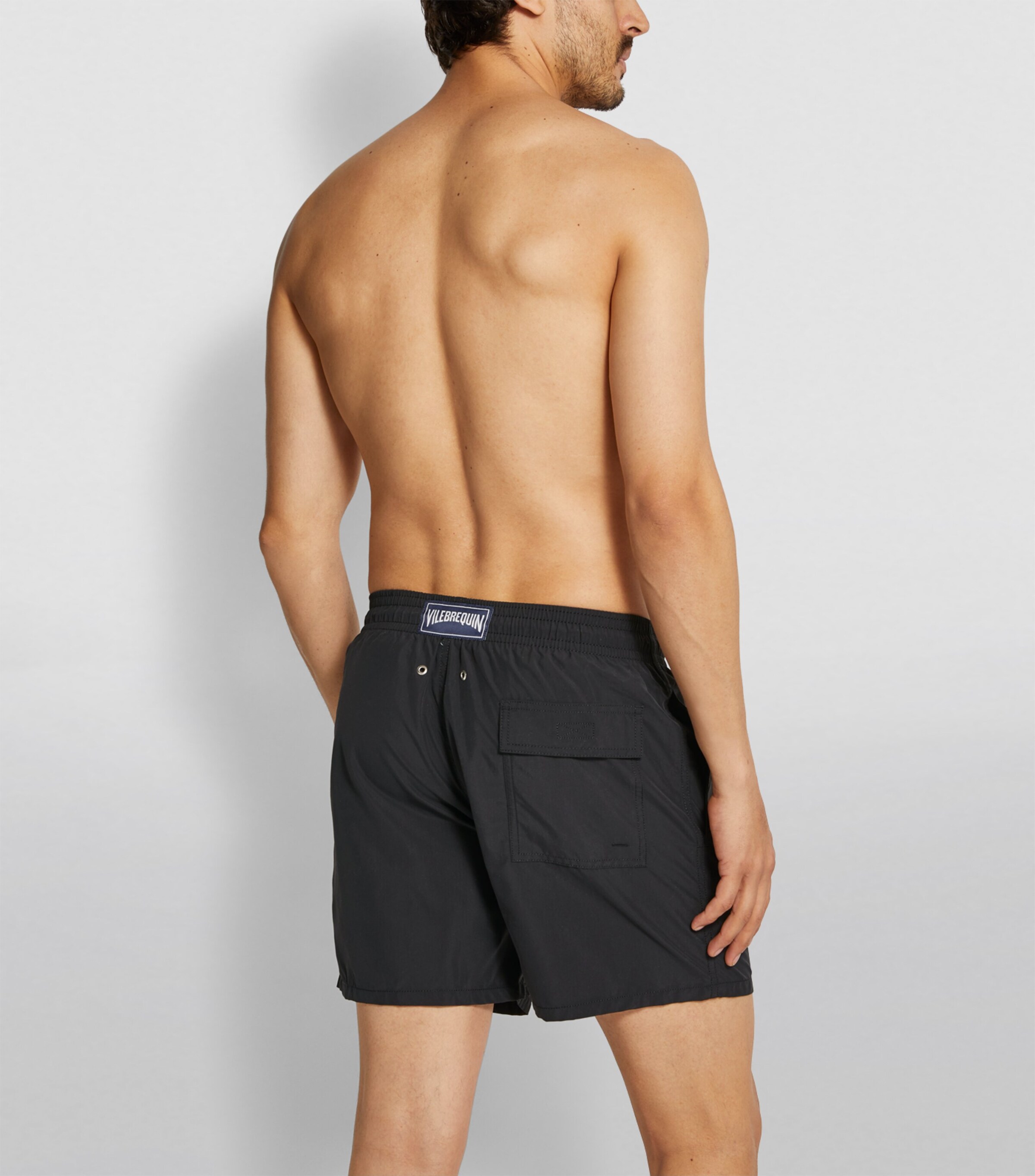 Vilebrequin Mens Moorea Swim Shorts Noir Image 8