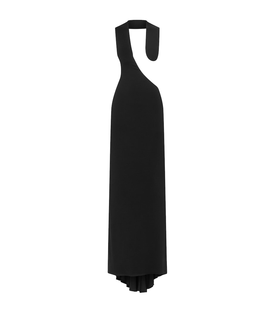TOM FORD Womens Impossible Asymmetric Backless Maxi Dress Naa Image 1