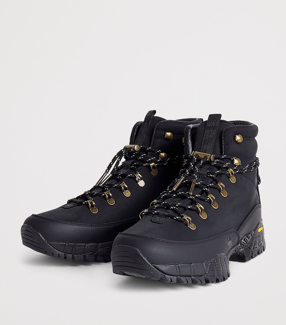 Y.O.U Bradgate Hiker Ankle Boots Black Image 3
