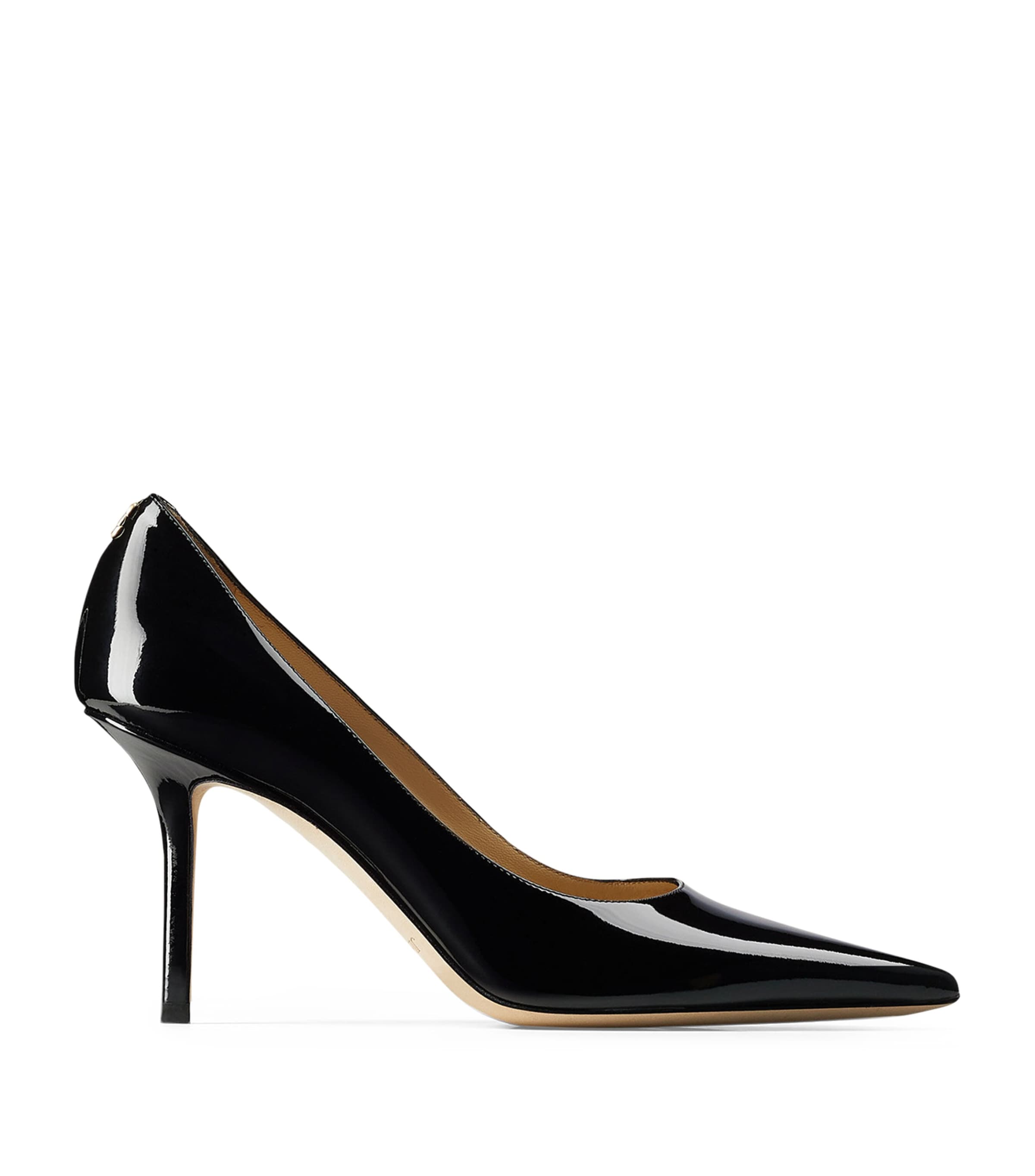 Jimmy Choo Romy 100mm Leather High-heel Pumps In Black