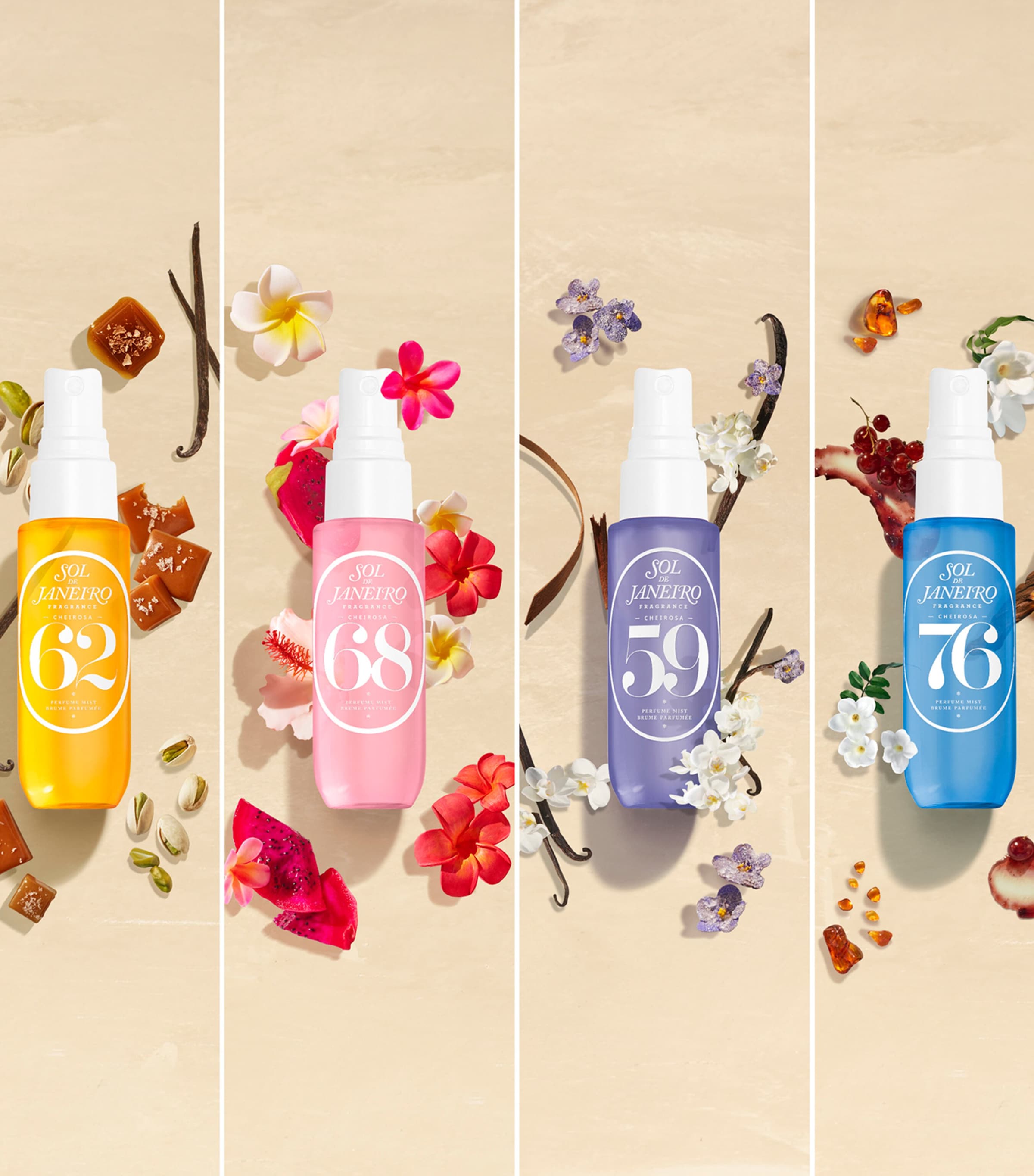 Sol de Janeiro Perfume Mist Set 4点セット SOL DE JANEIRO Perfume Mist Discovery Set (4 x 30ml