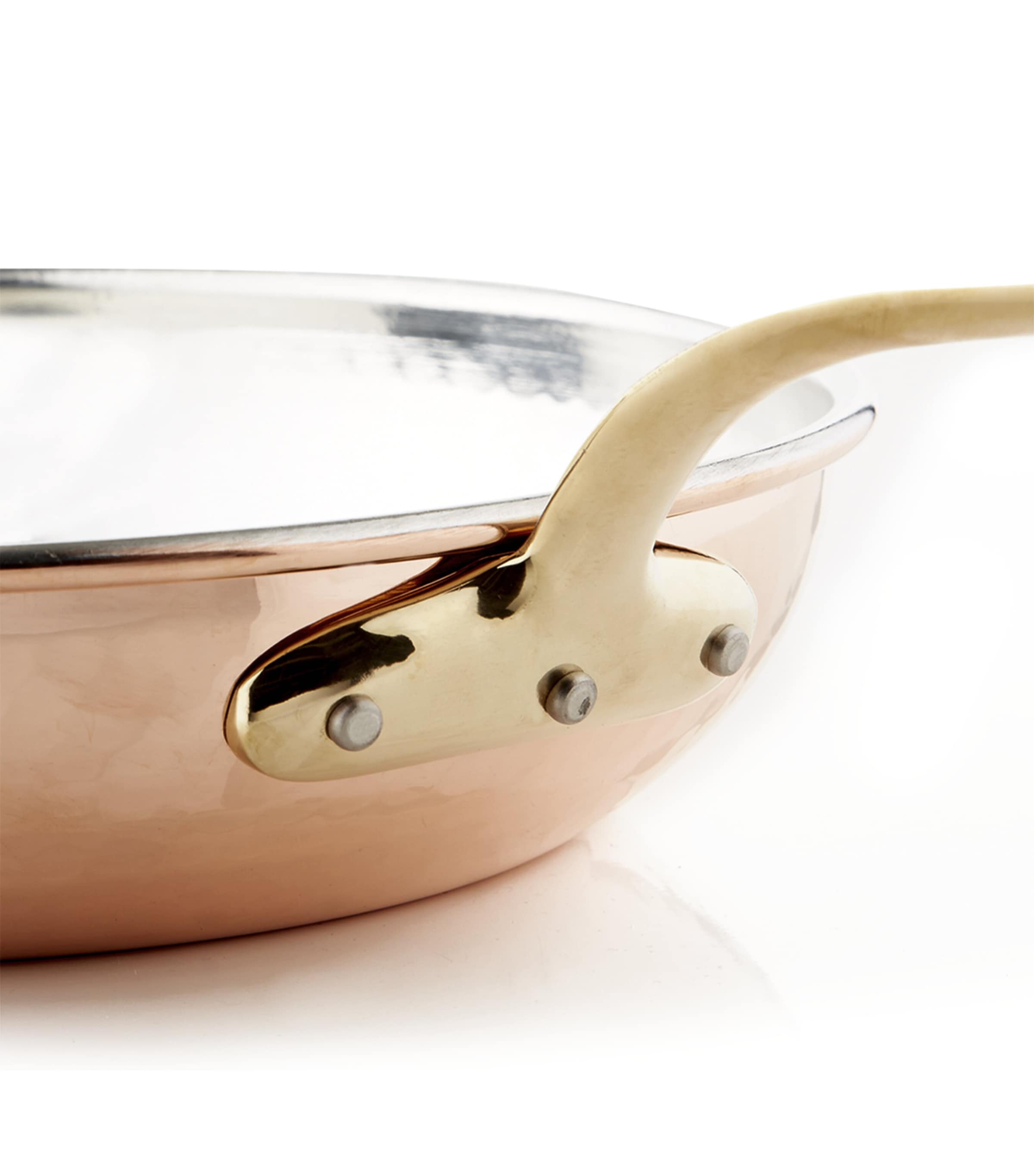 Ruffoni Historia Hammered Copper Frying Pan (28cm) Metallic Image 2