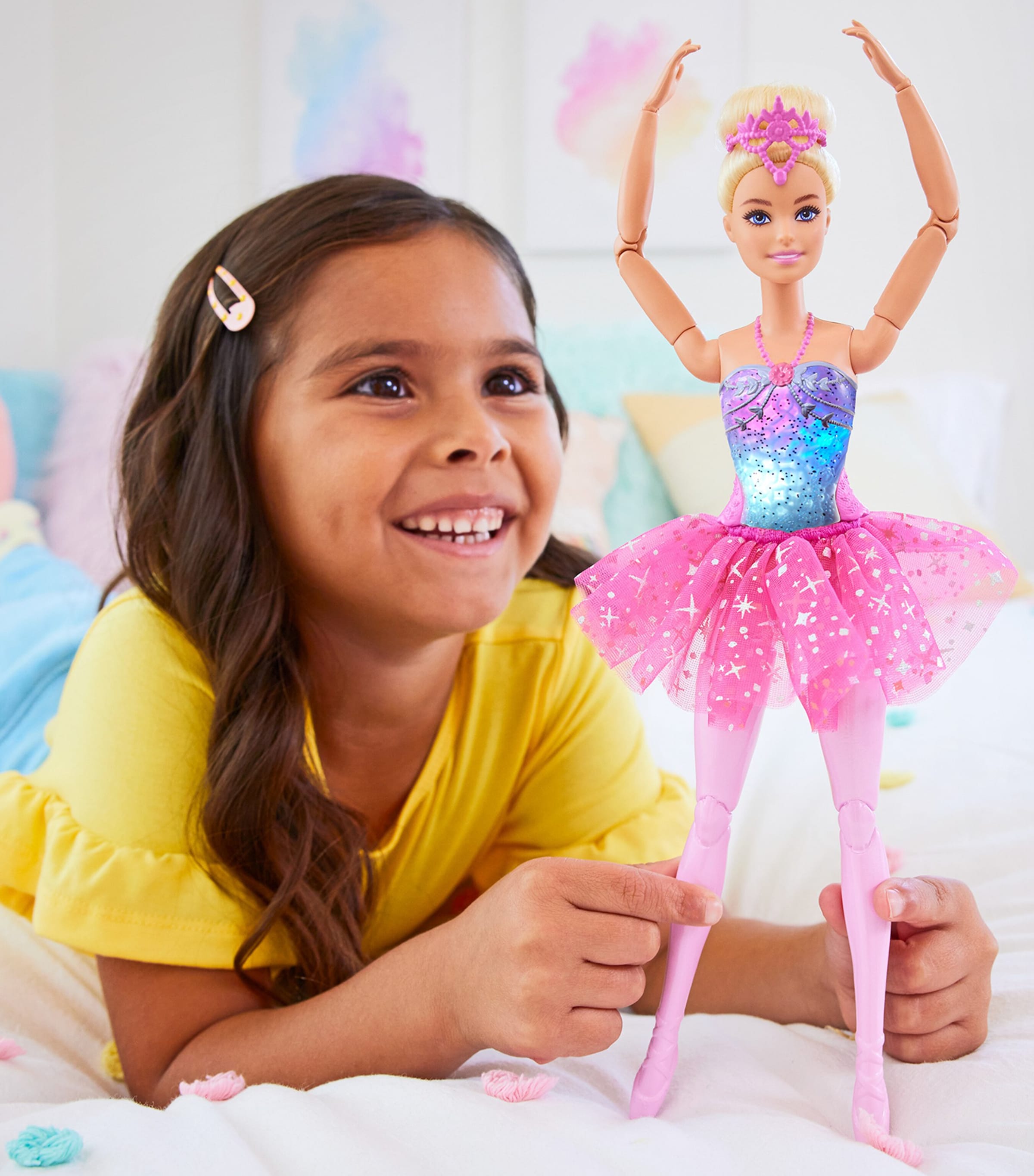 Barbie Dreamtopia Twinkle Lights Ballerina Doll Image 4