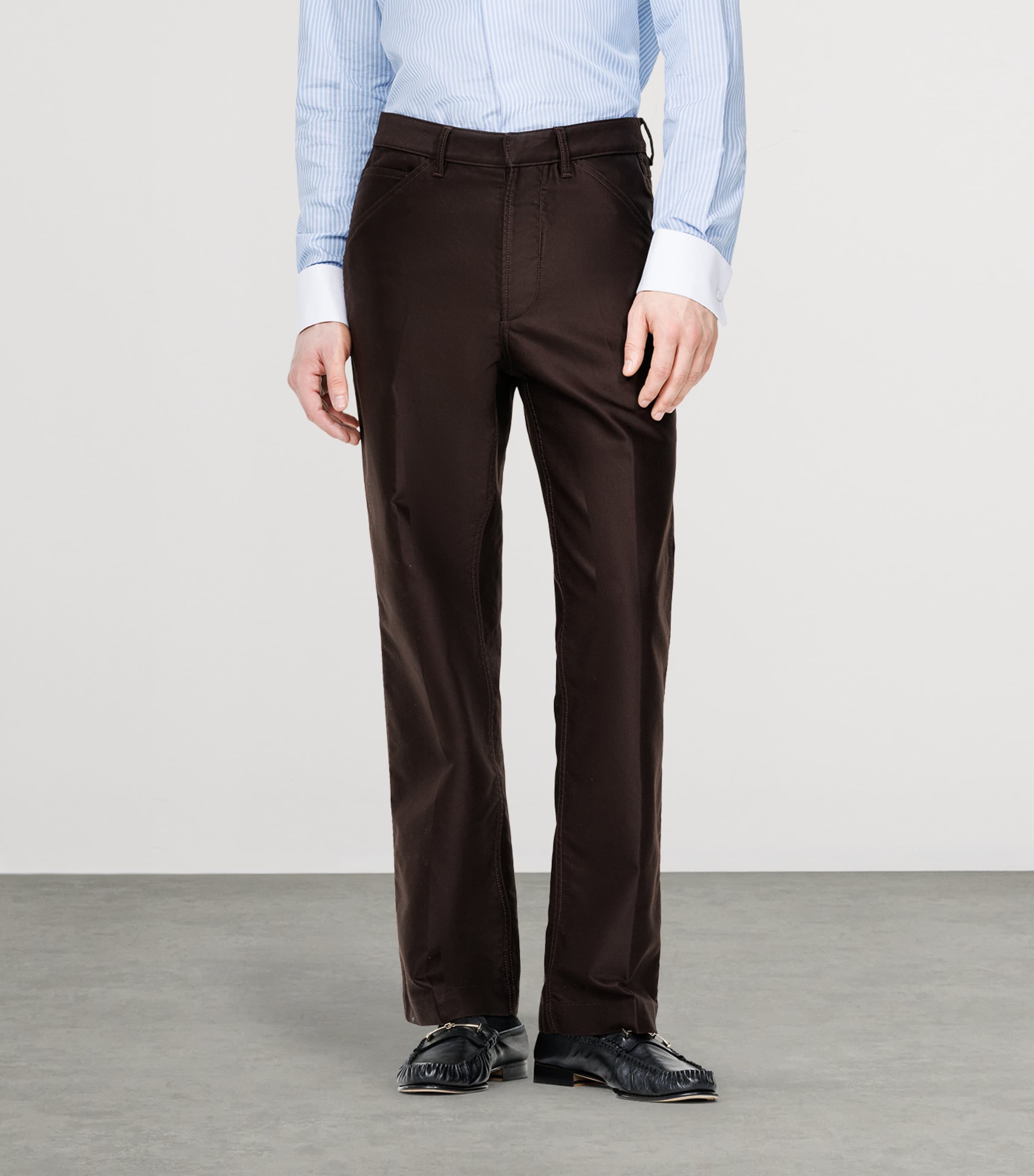 TOM FORD Mens Cotton Carpenter Trousers Edb Image 3
