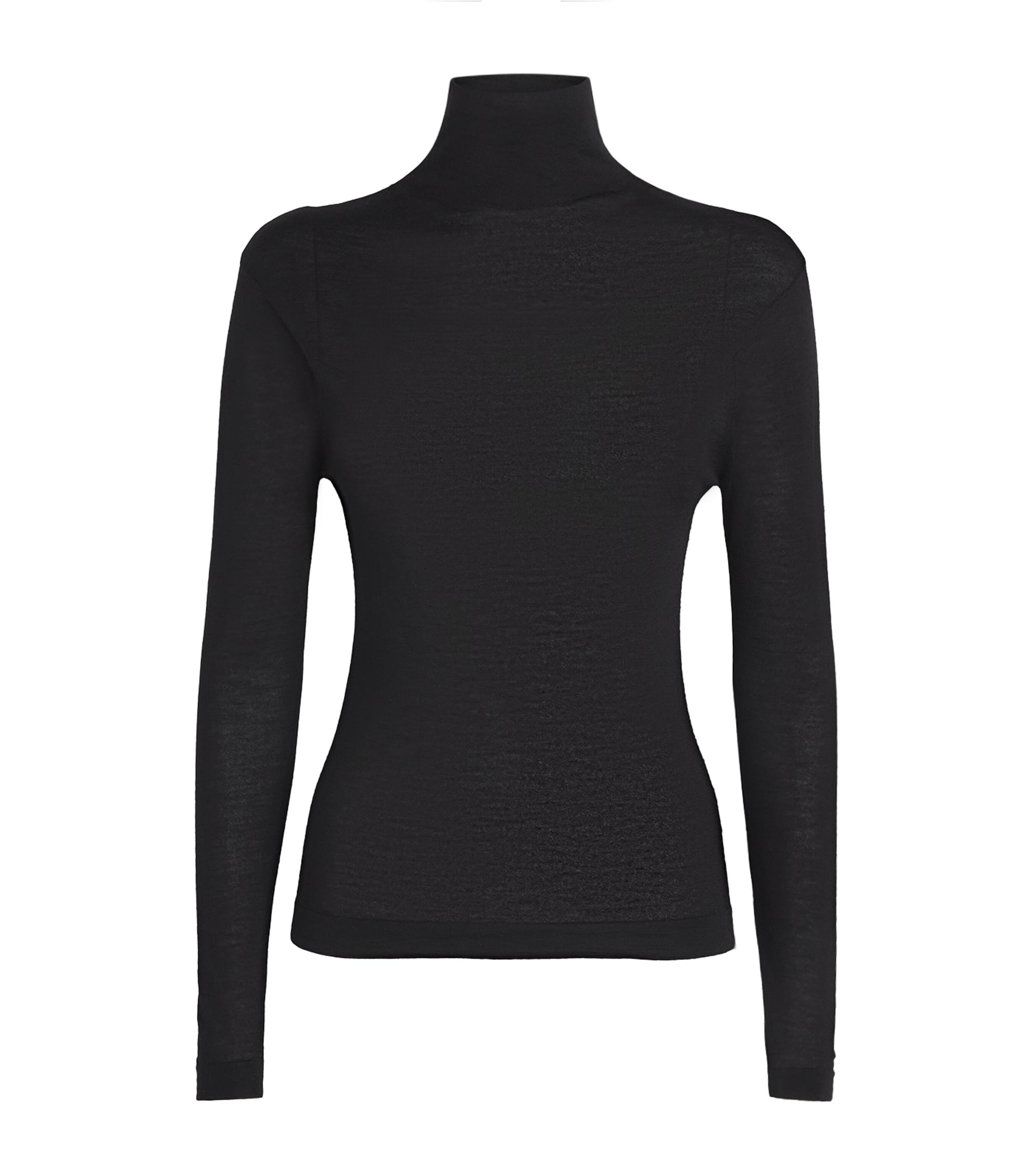 Colombo Ultra-fine Kid Cashmere Rollneck Sweater In Black