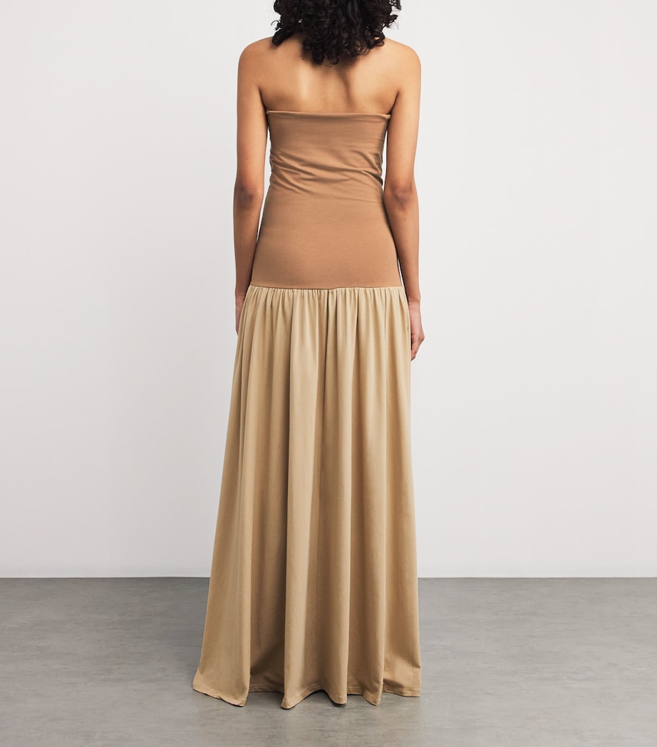 Strapless Marciella Maxi Dress 1CL CORNSTALK Image 3