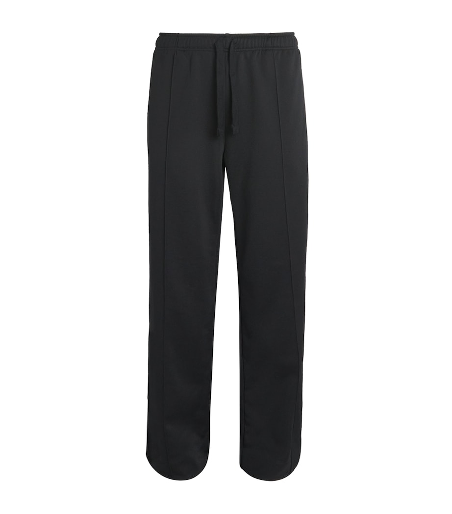 Jersey Pintuck Sweatpants BLACK Image 1