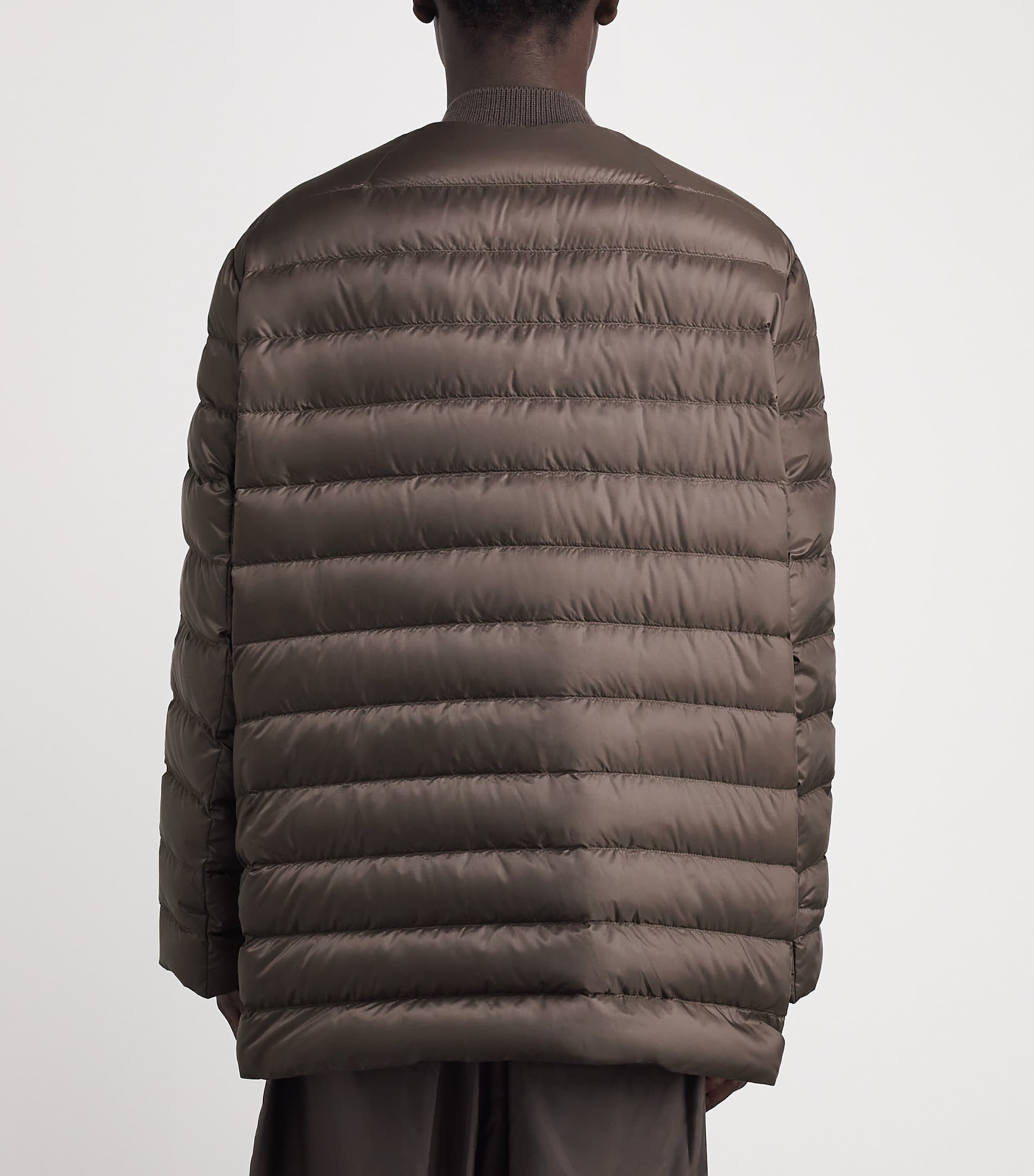 x Moncler Down Padded Flight Jacket 828 - DARK DUST Image 4
