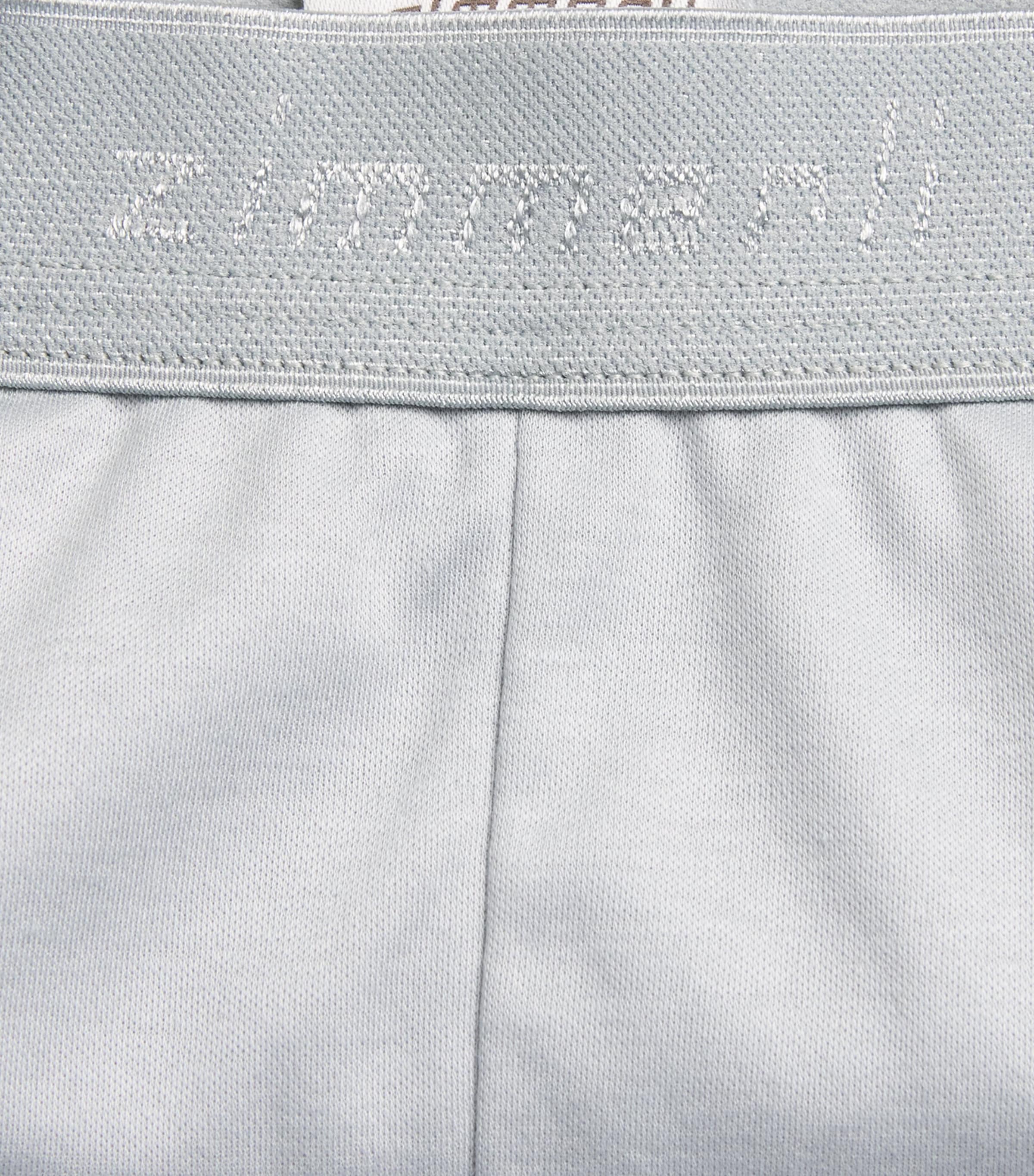 Zimmerli Mens Sea Island Cotton Briefs Grey Blue Image 5