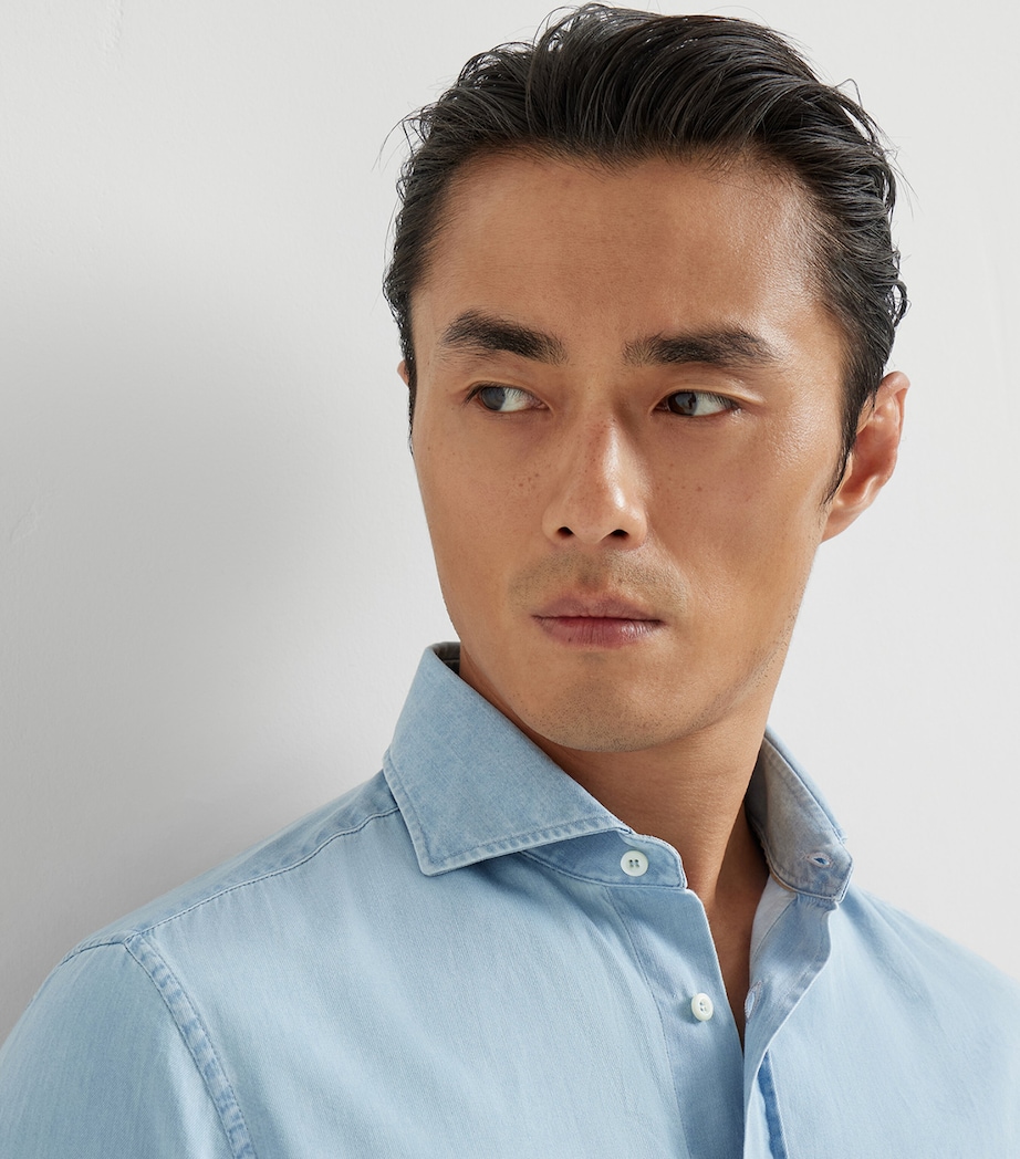 Lightweight Denim Shirt C008 Image 6