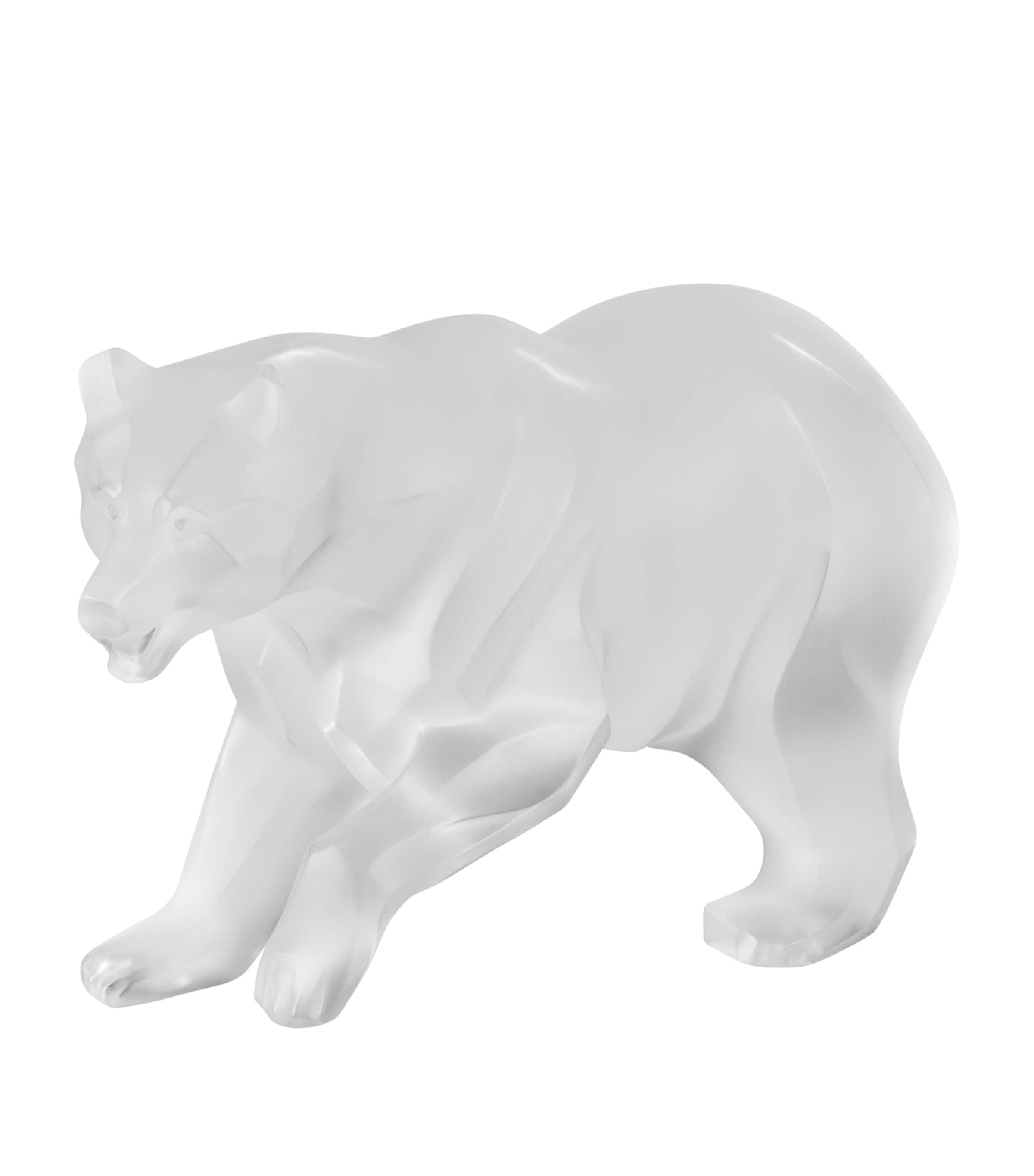 Shop Lalique Bear Sculpture In Clear