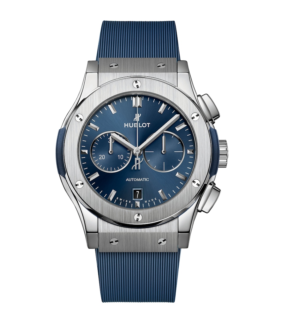 Hublot Titanium Classic Fusion Chronograph Watch 42mm Black Image 1