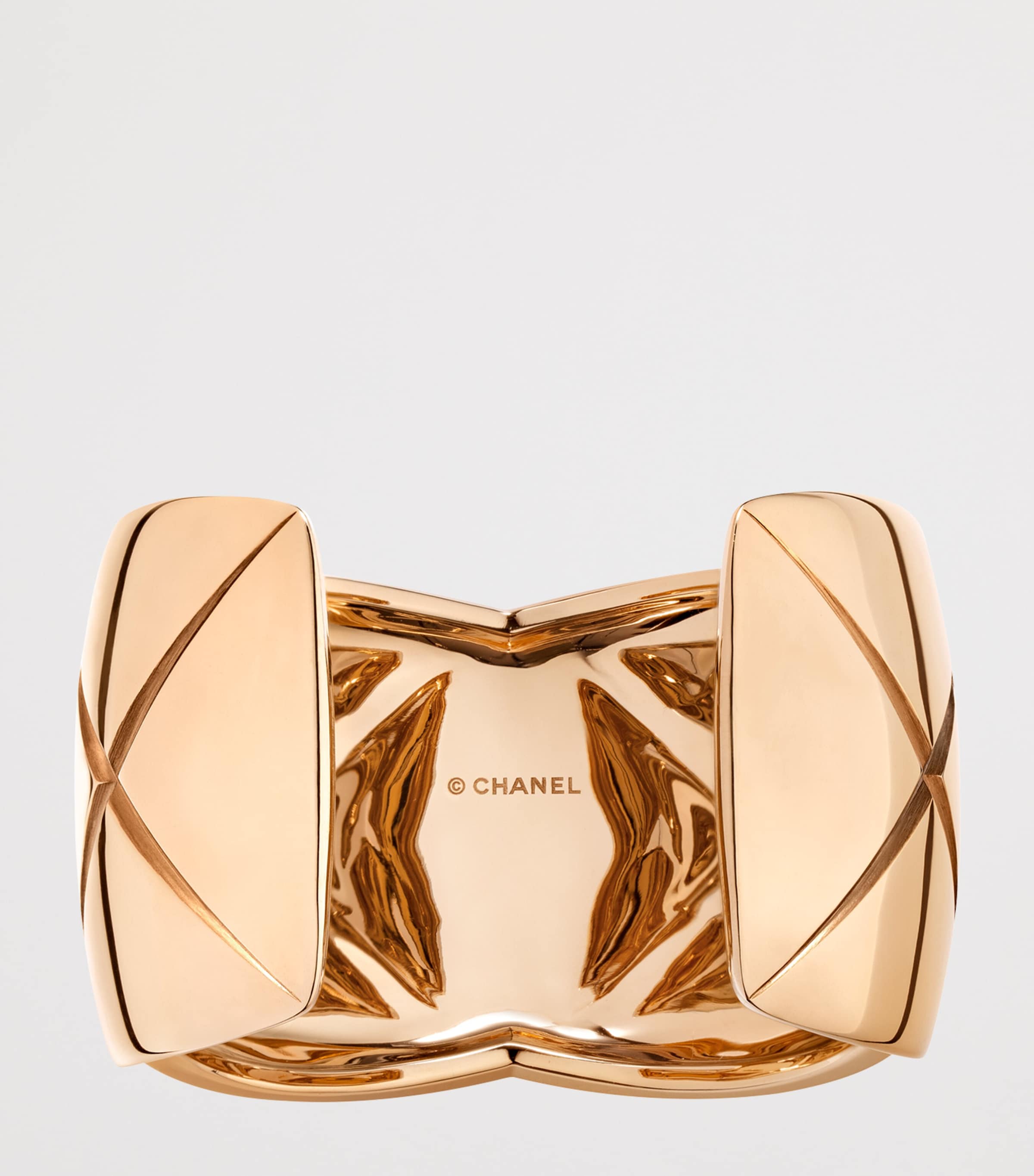Rose Gold Coco Crush Cuff BEIGE GOLD Image 3