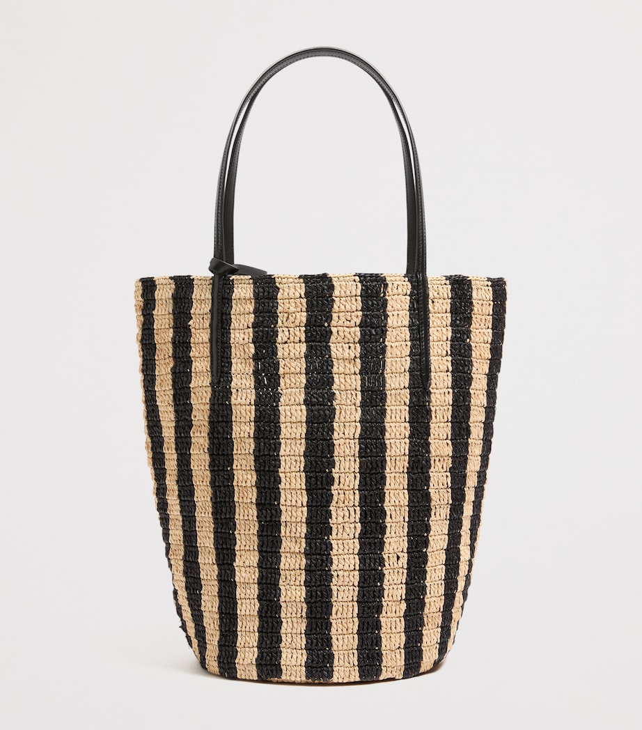 Valentino Garavani Raffia Bucket Bag Image 5