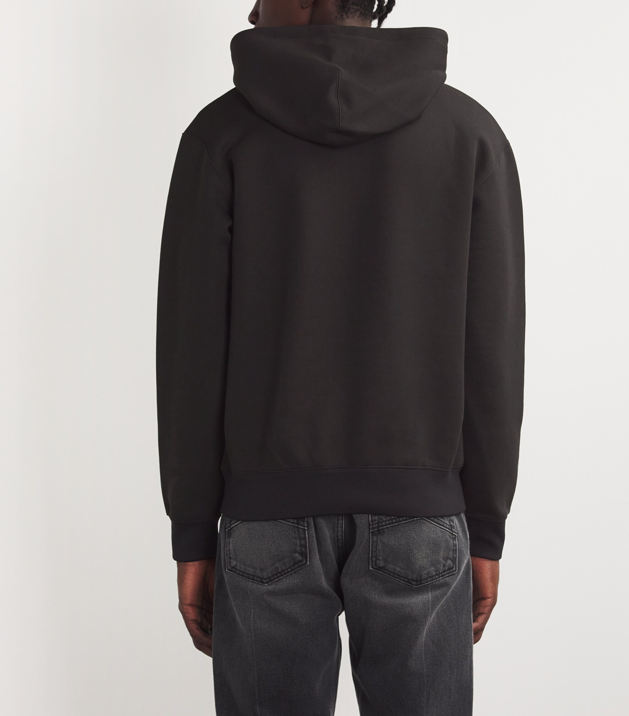 Tonal Logo Krystian Hoodie C0001 BLACK Image 4