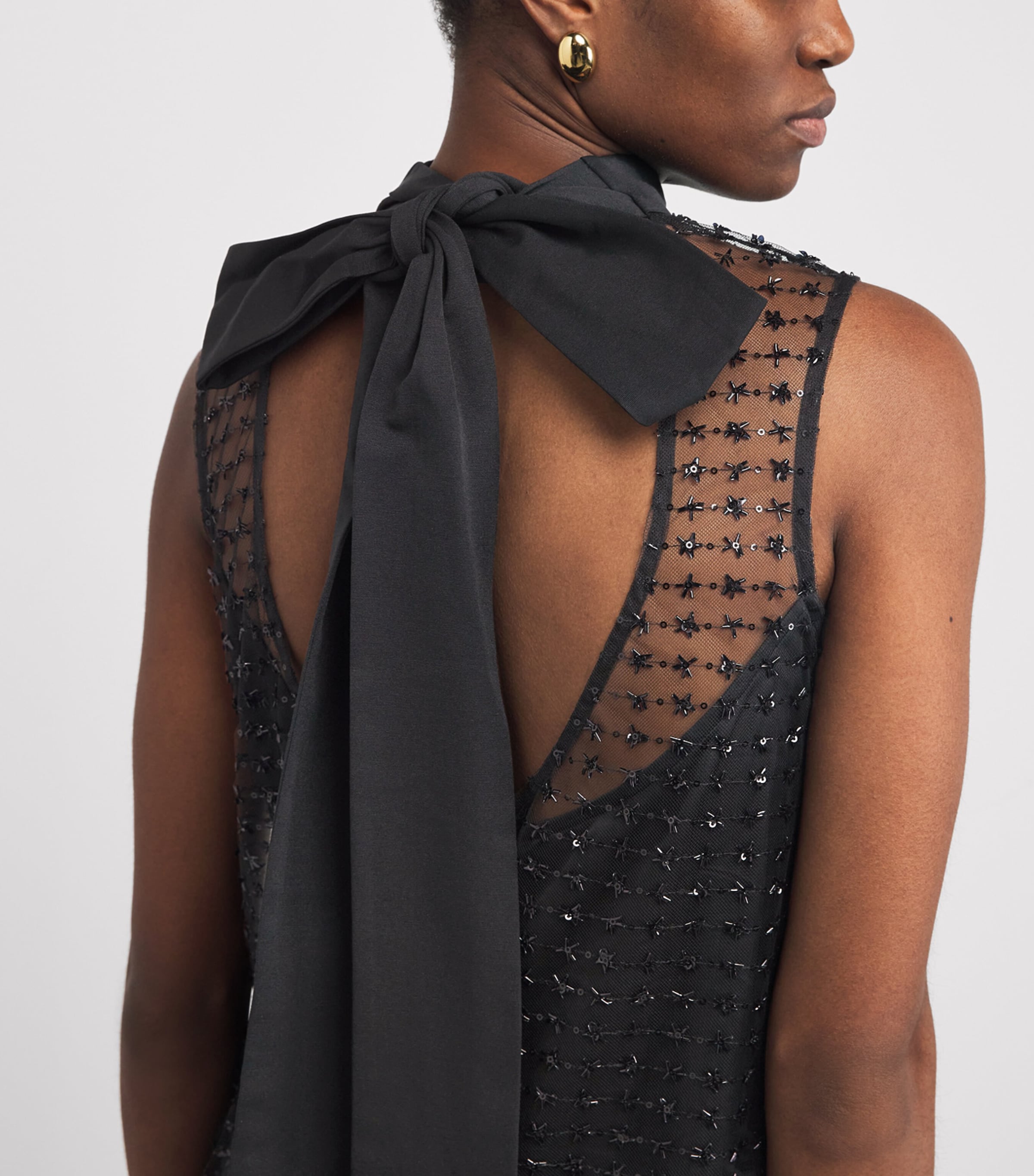 Embellished Albee Maxi Dress STARDUST ONYX Image 4