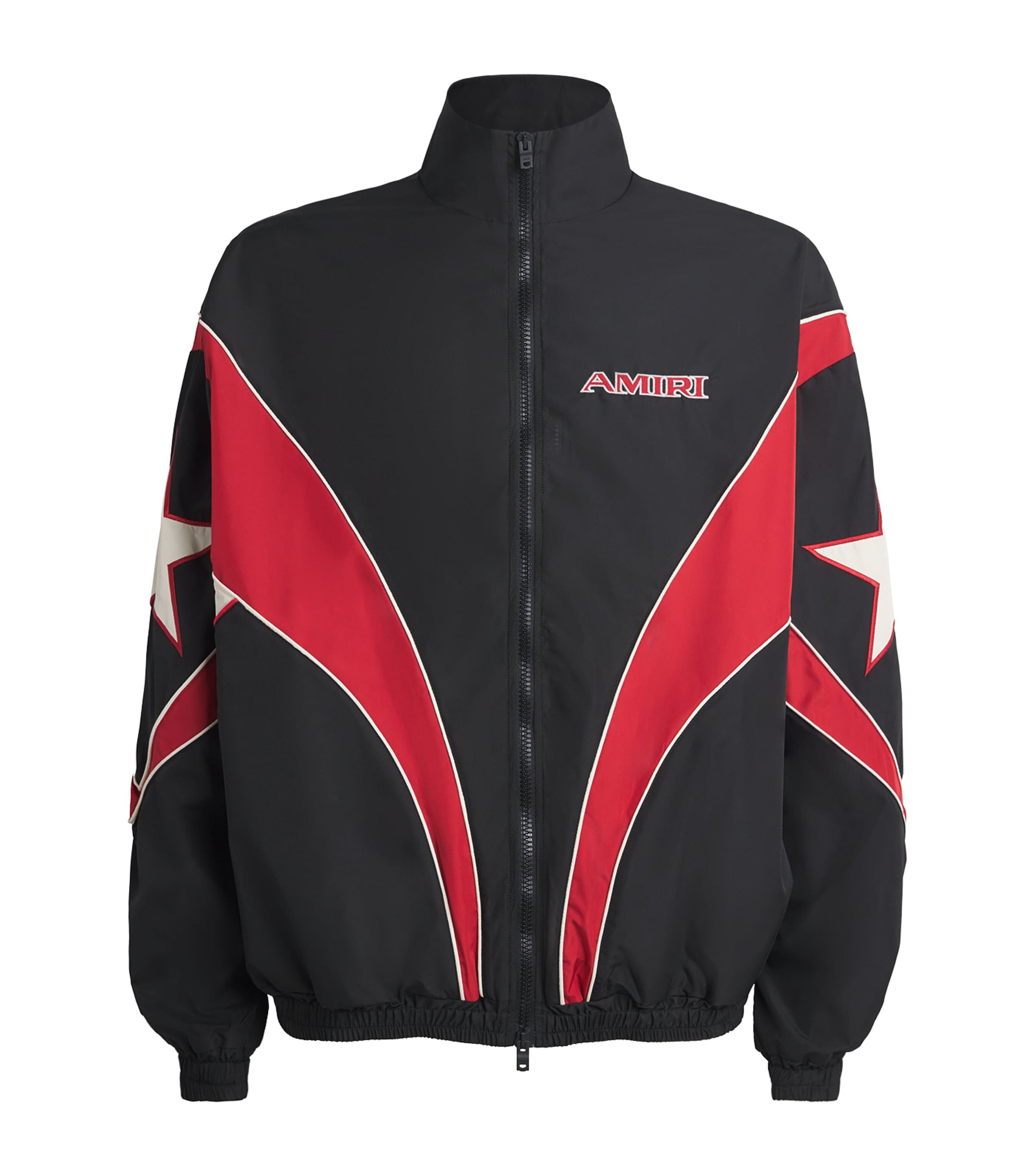 Technical Logo Windbreaker Jacket BLACK Image 1