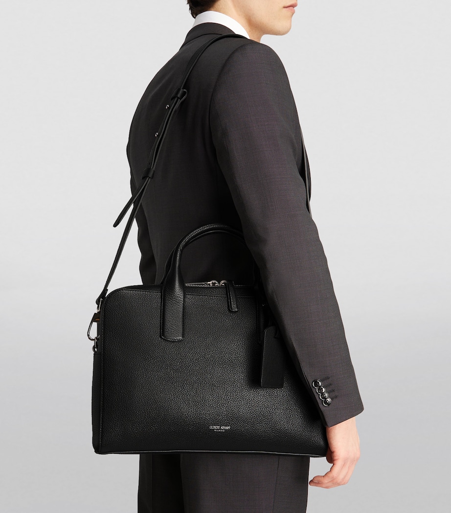 Leather Briefcase 80001 Image 5