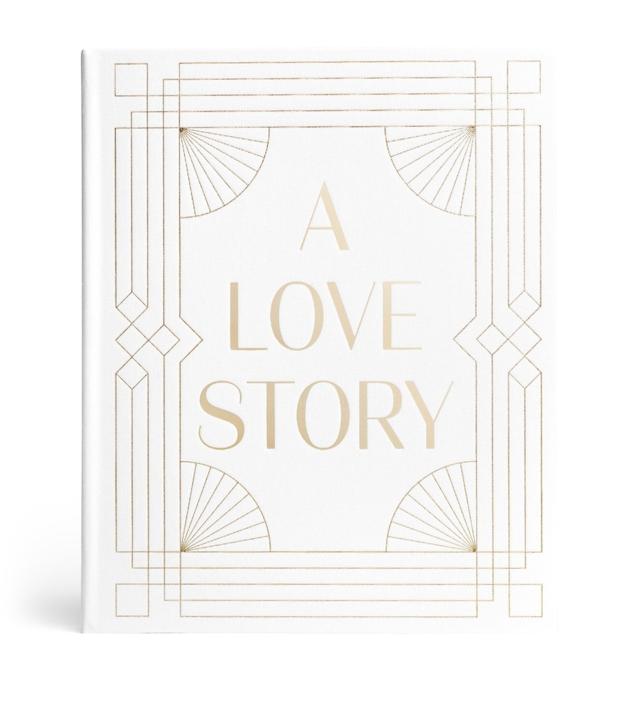 A Love Story Wedding Photo Album WHITE Image 2