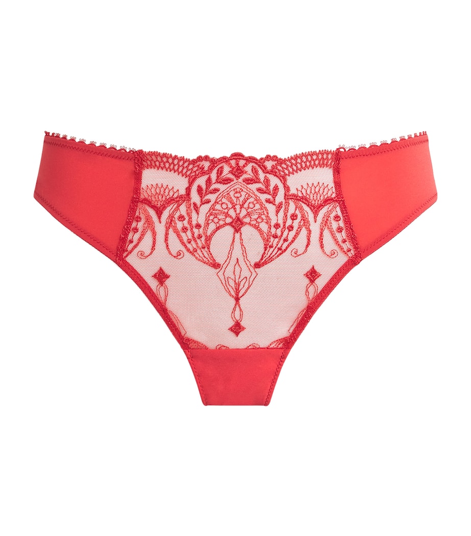 Maison Lejaby Womens Poesie Tanga Briefs Amor Image 1