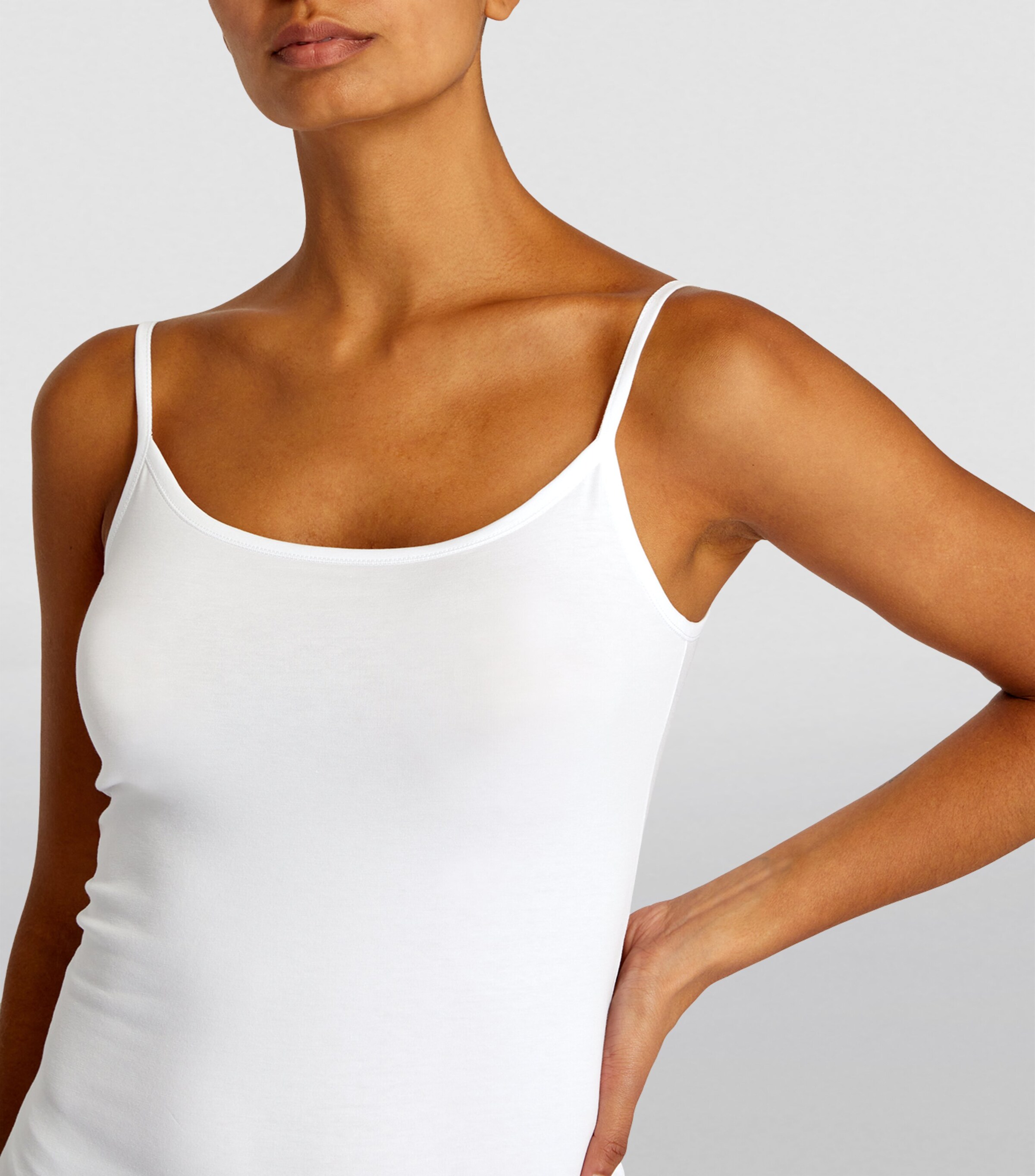 Daily Comfort Tank Top (Pack of 2) 2000 WHITE Image 5