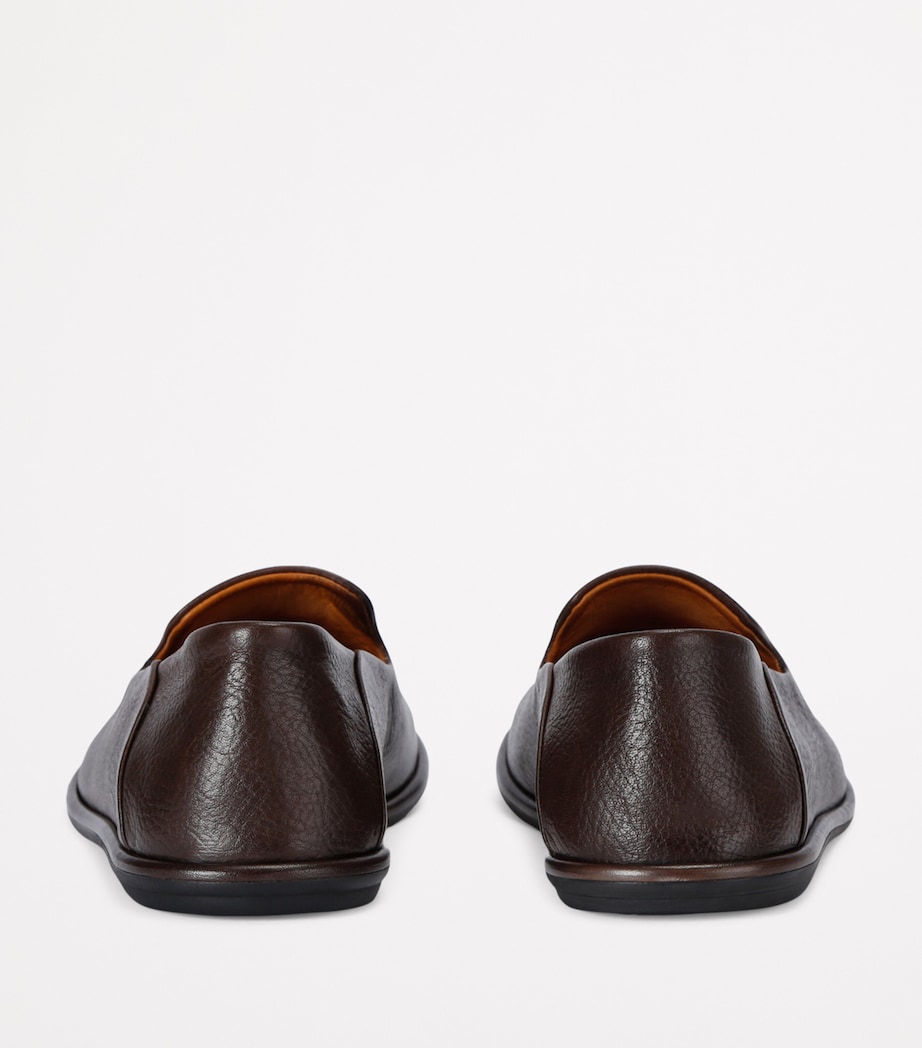 Officine Creative Leather Mienne Loafers Brown Image 3