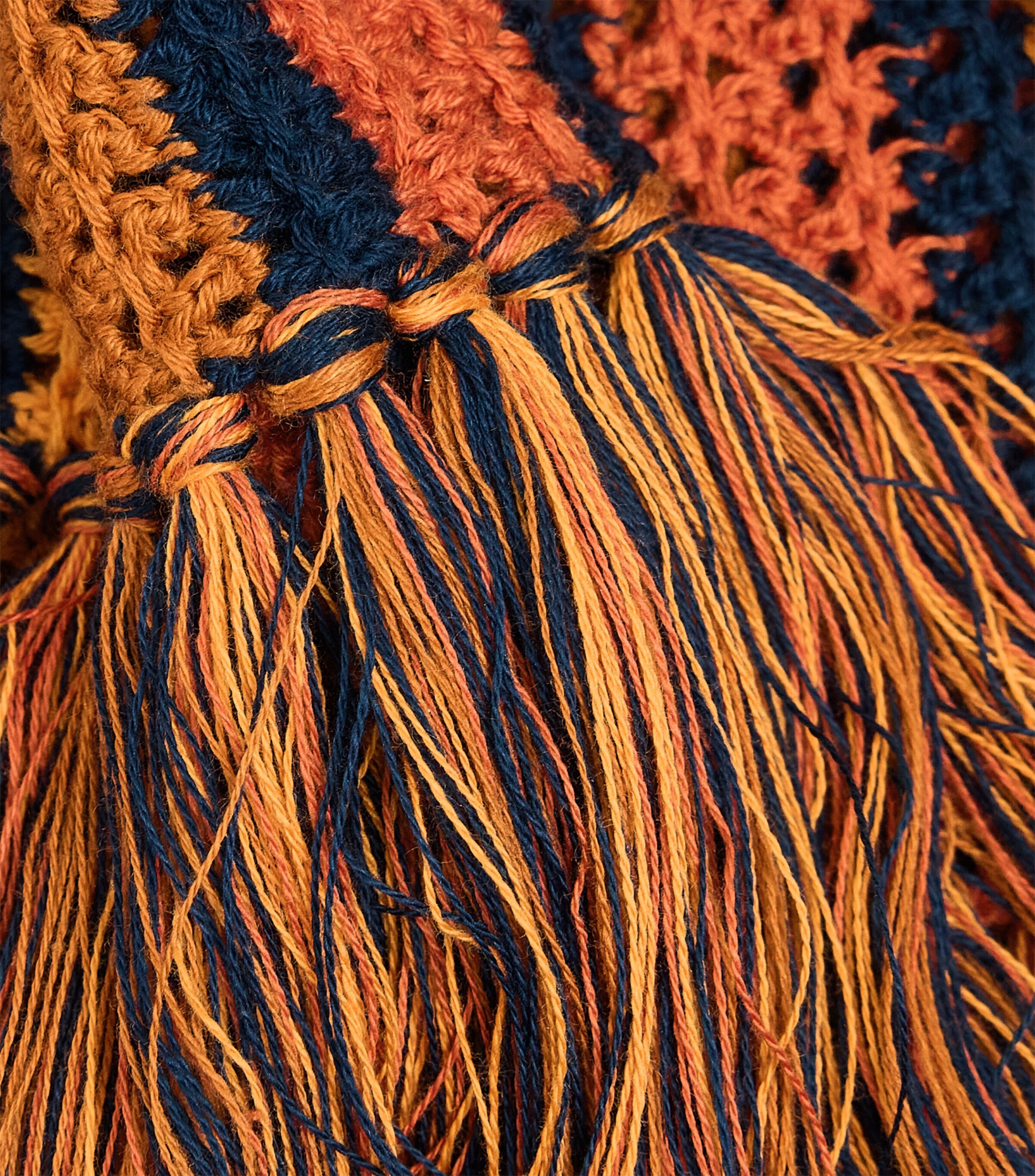 ESCVDO Womens Fringe Misti Top Sunset Image 6