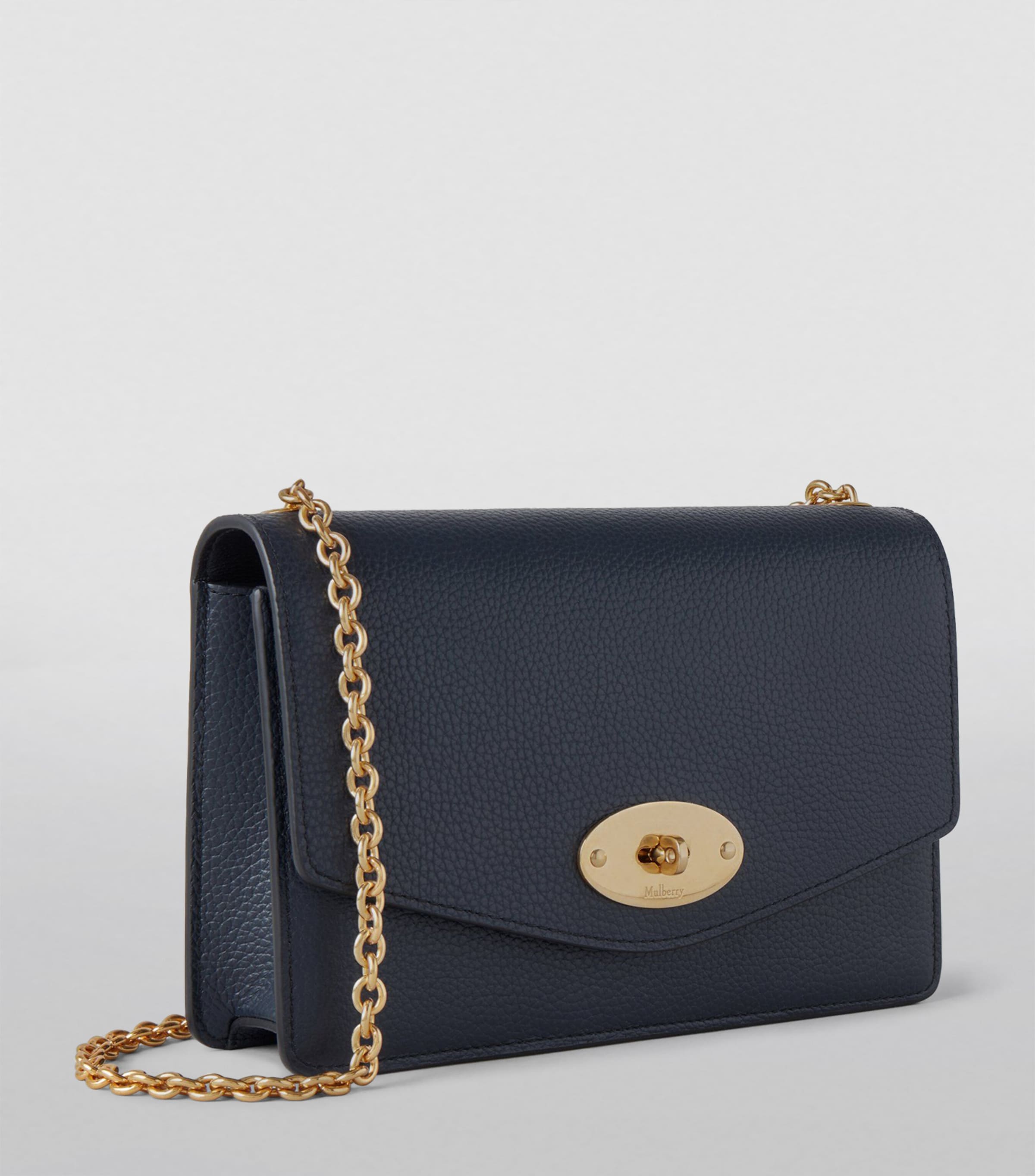Mulberry Small Darley Cross-Body Bag Night Sky Image 4